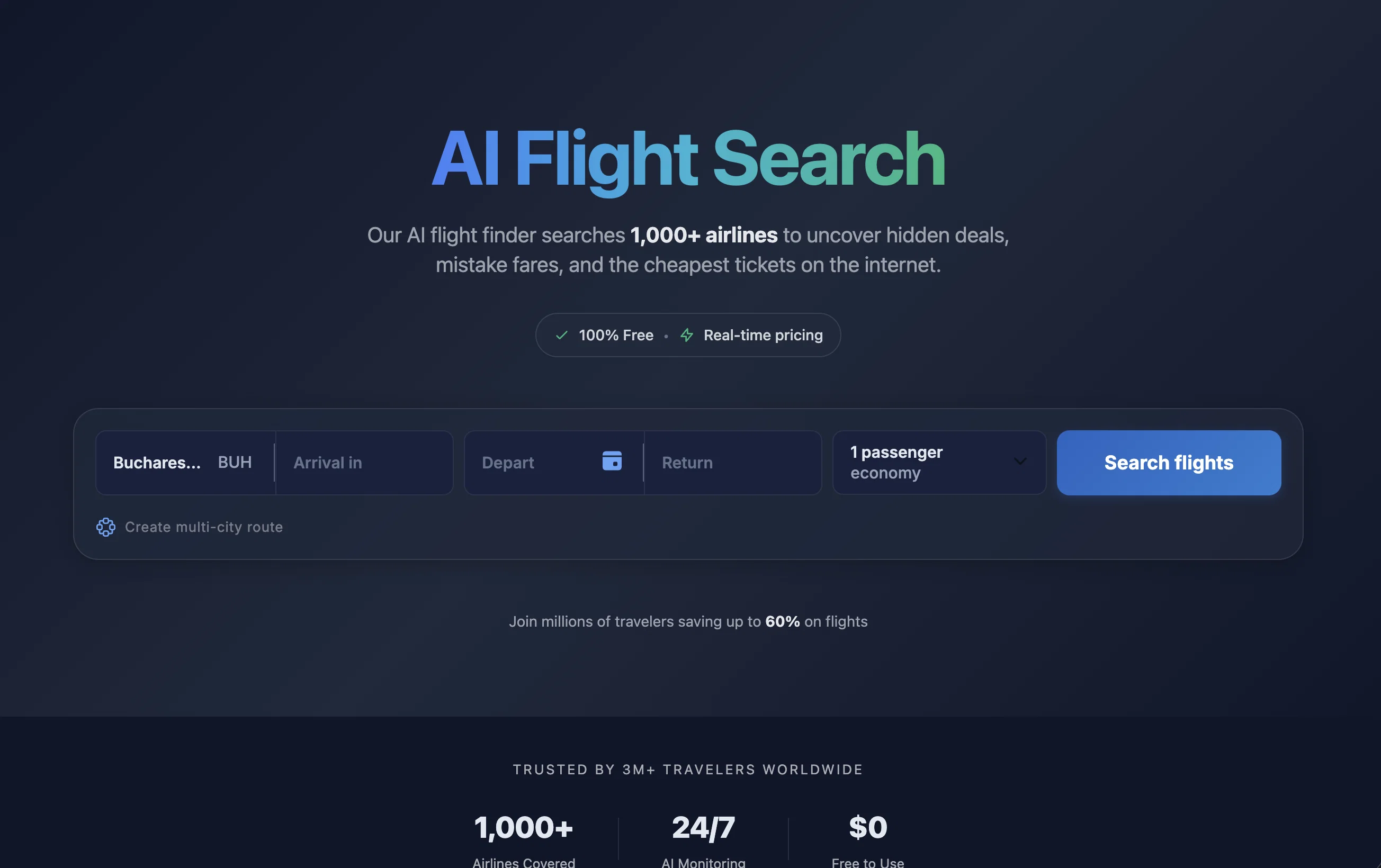 Valor Flights screenshot