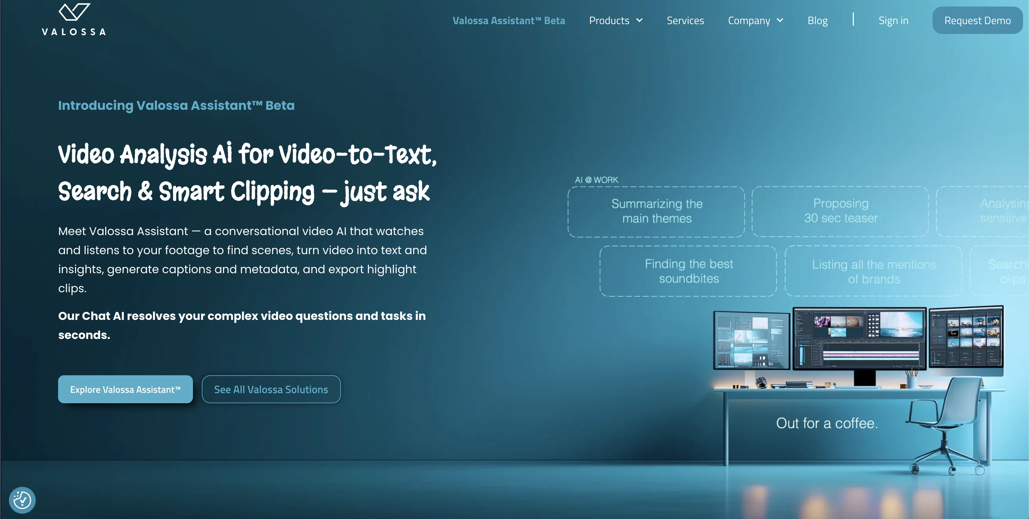 Valoss screenshot