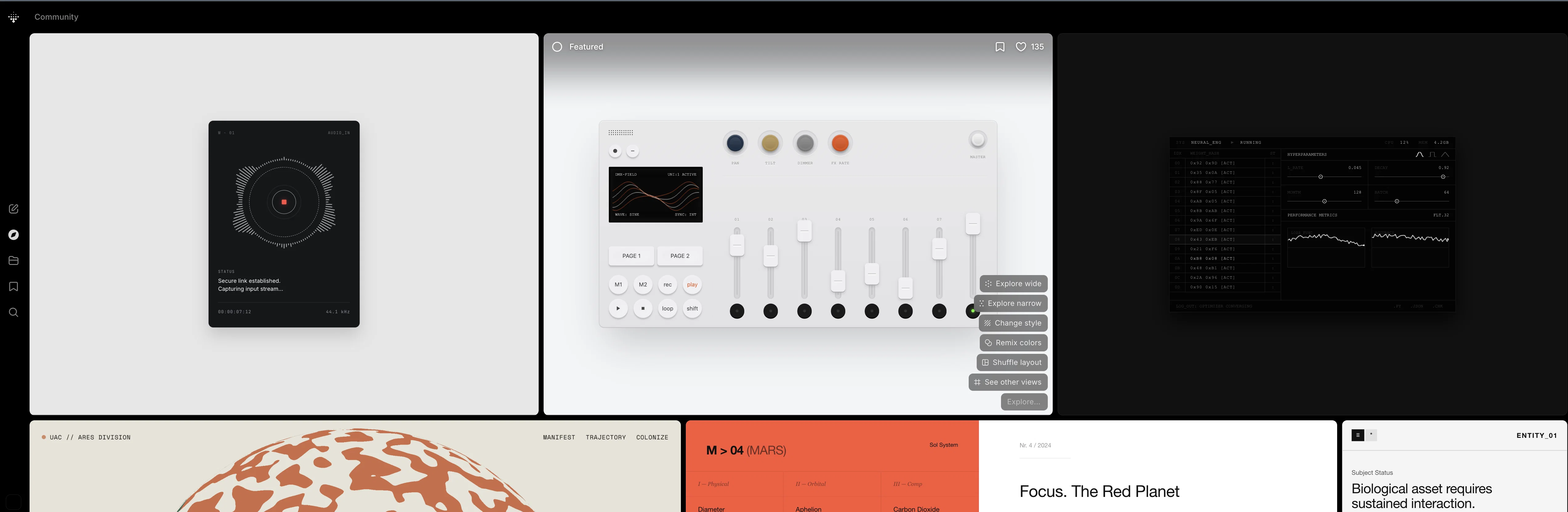 Variant screenshot