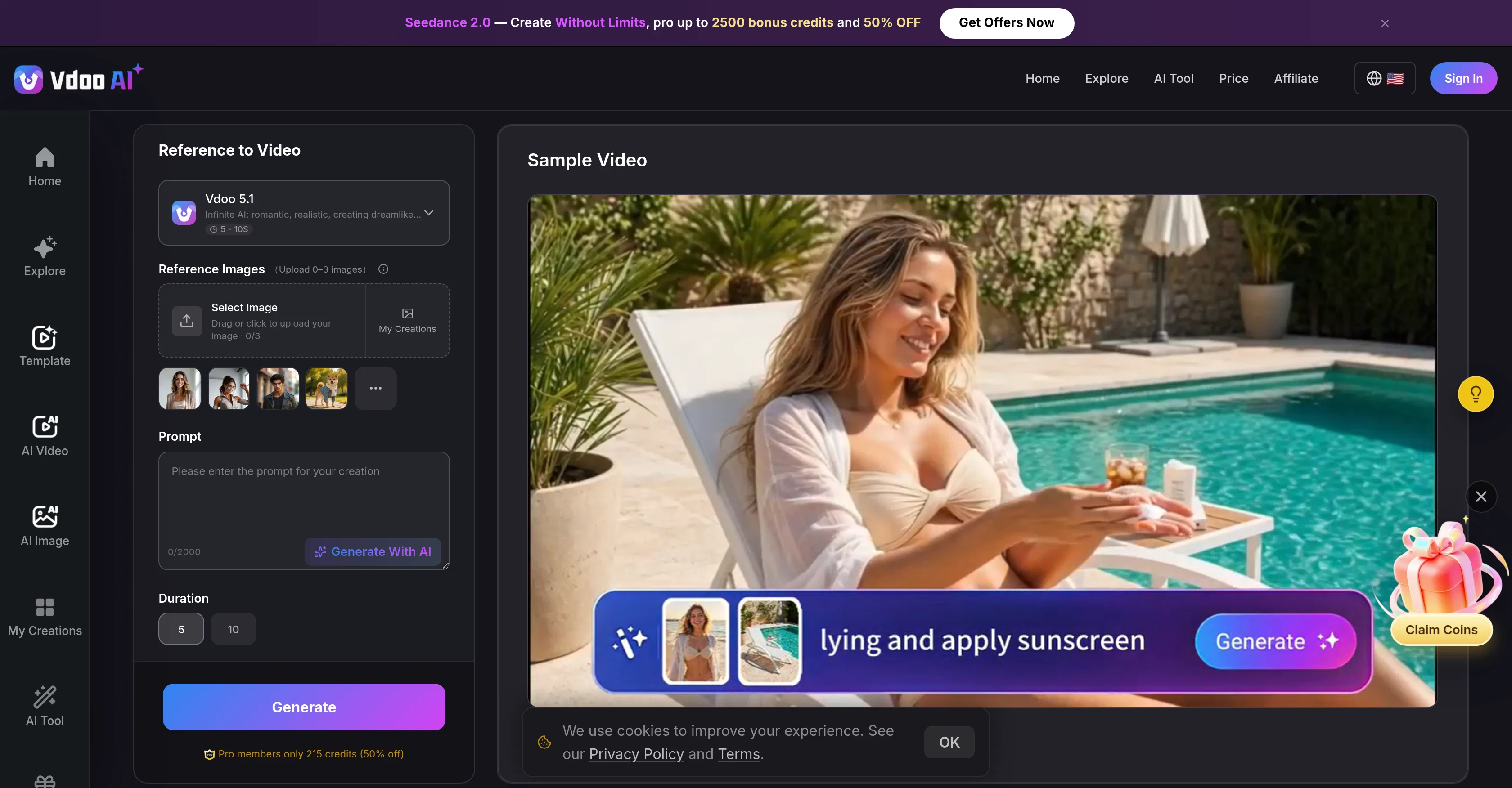 Vdoo AI | Reference to Video screenshot