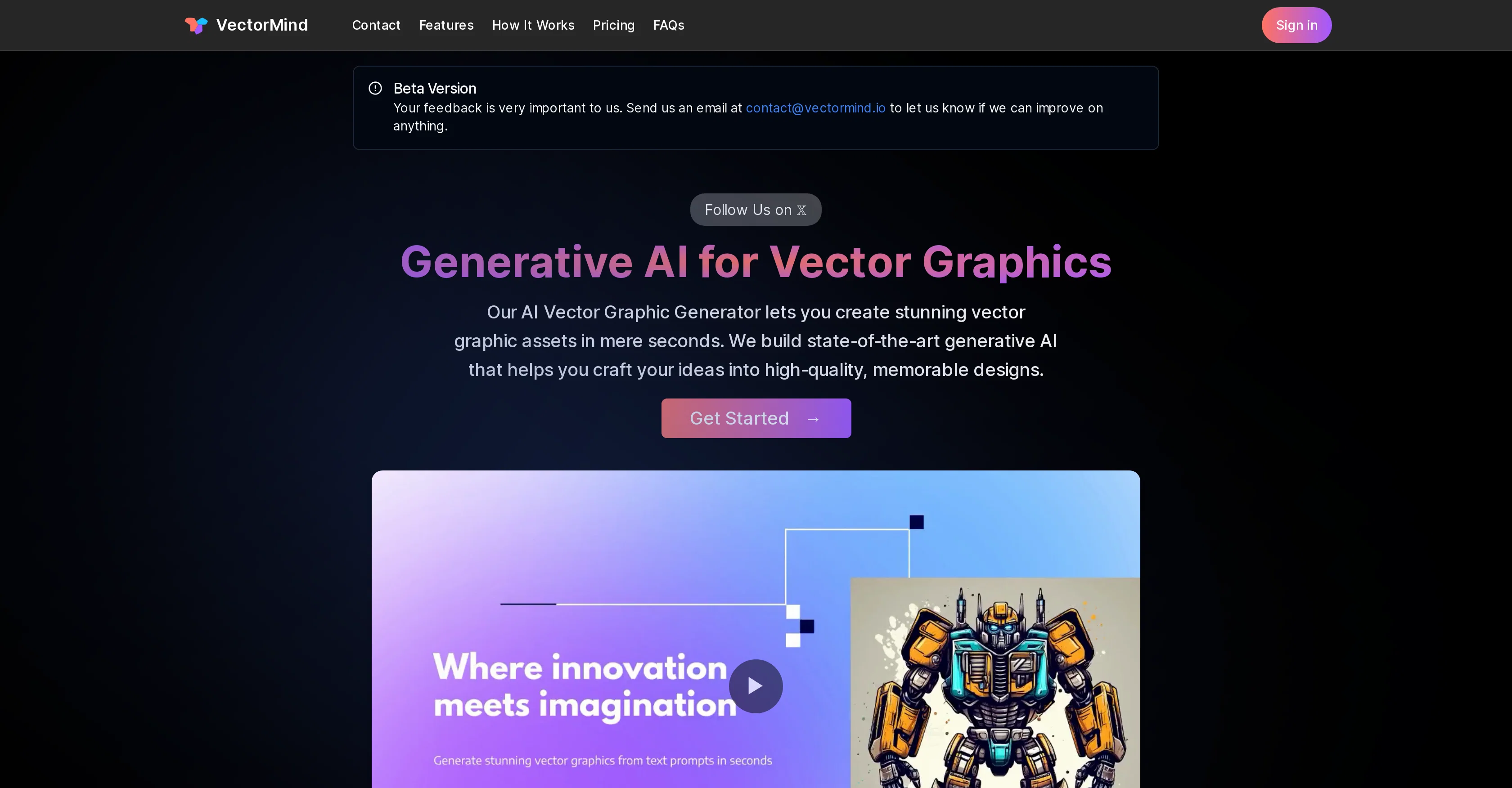 VectorMind screenshot
