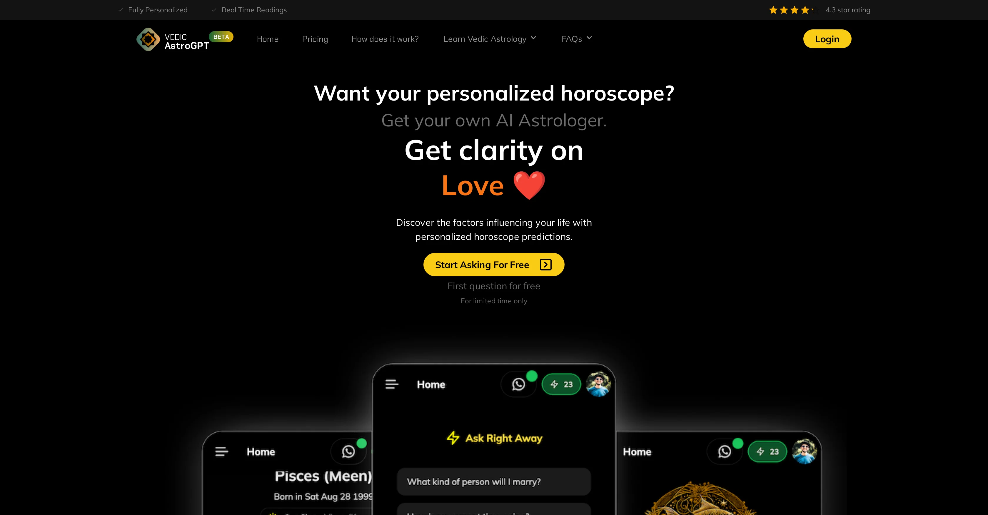 Vedic AstroGPT screenshot