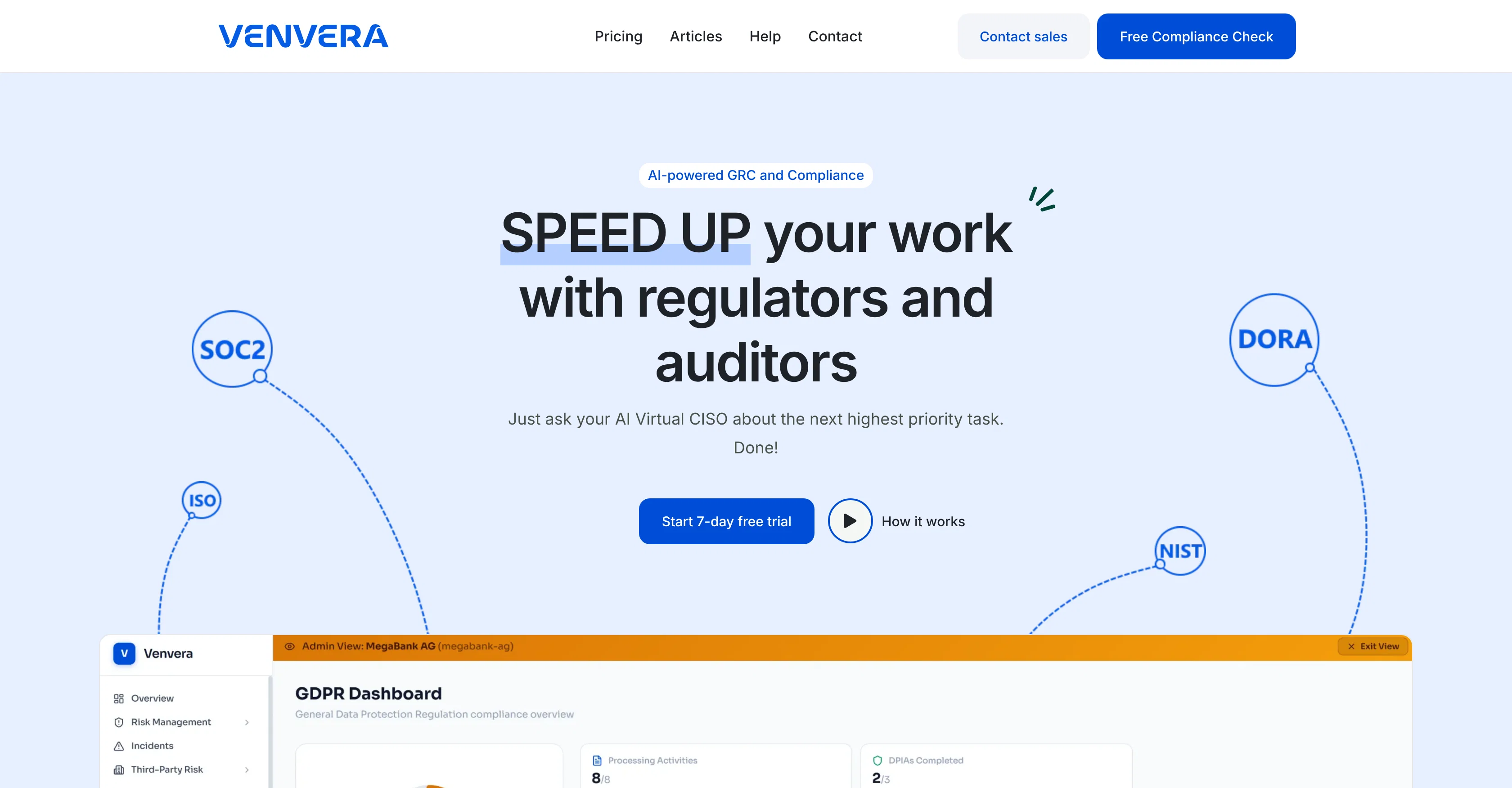 Venvera screenshot