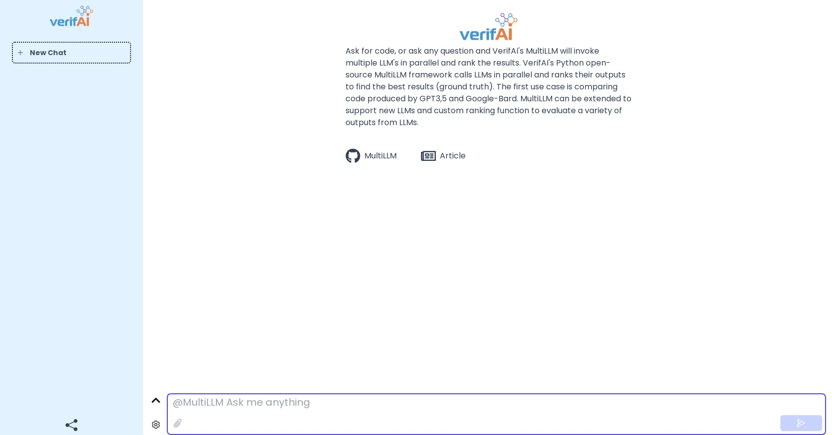 VerifAI screenshot
