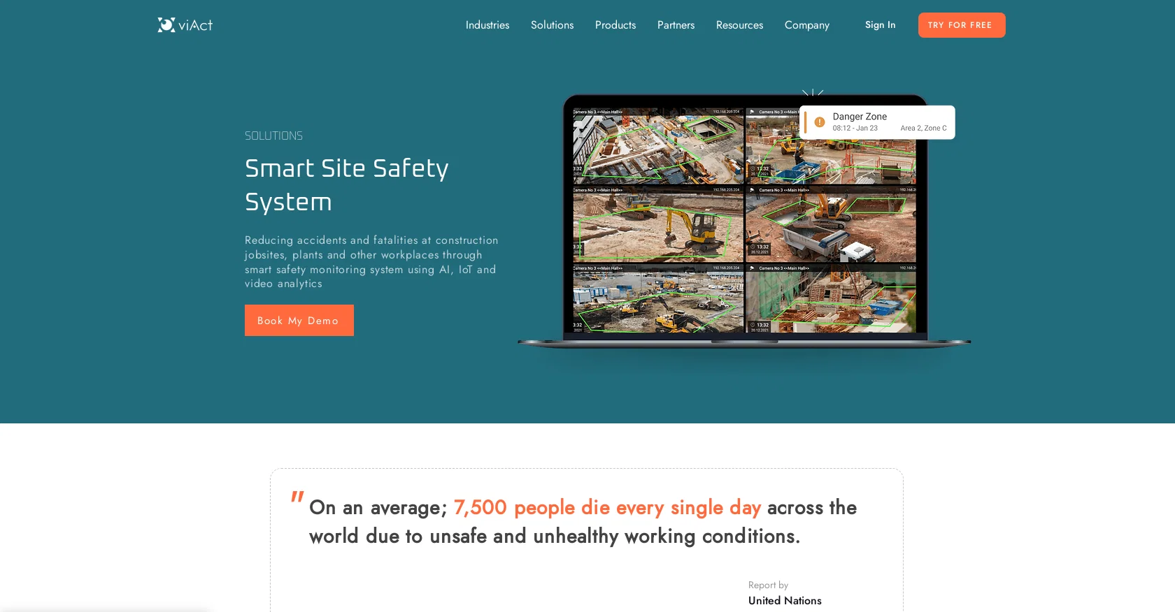 Viact screenshot