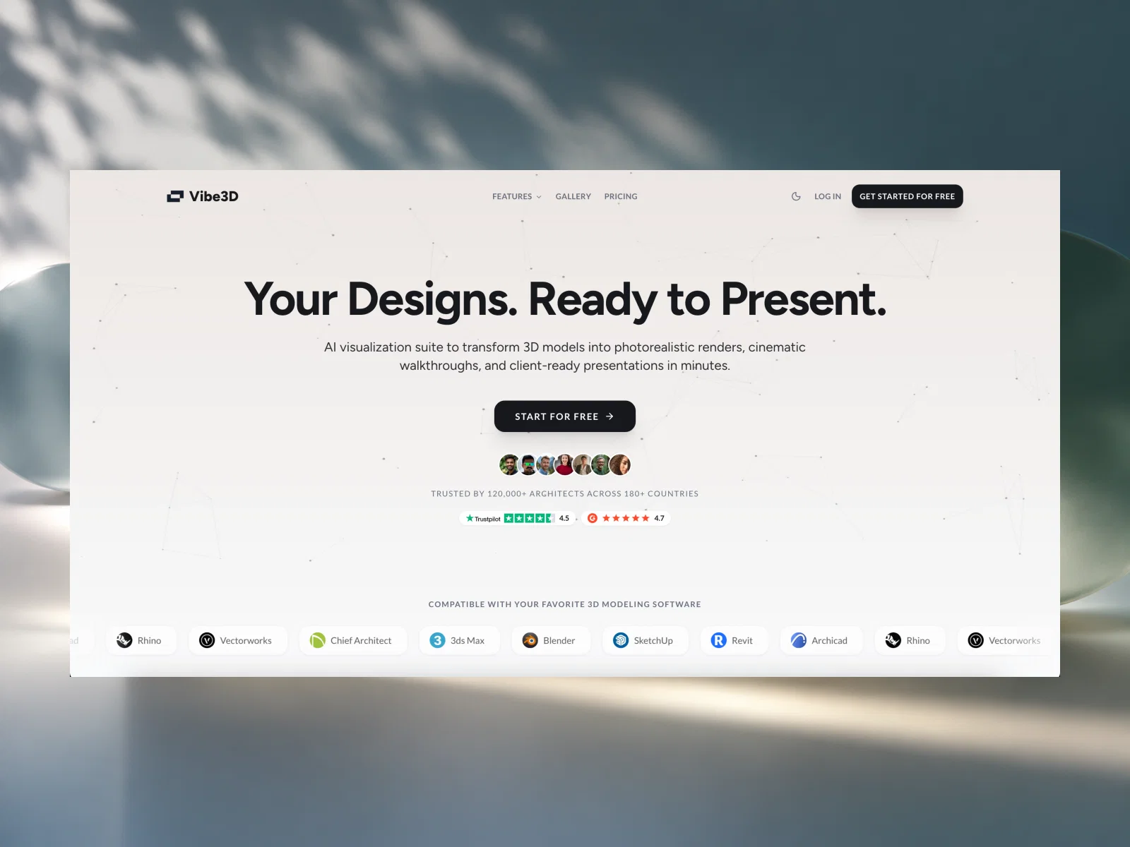 Vibe3D screenshot
