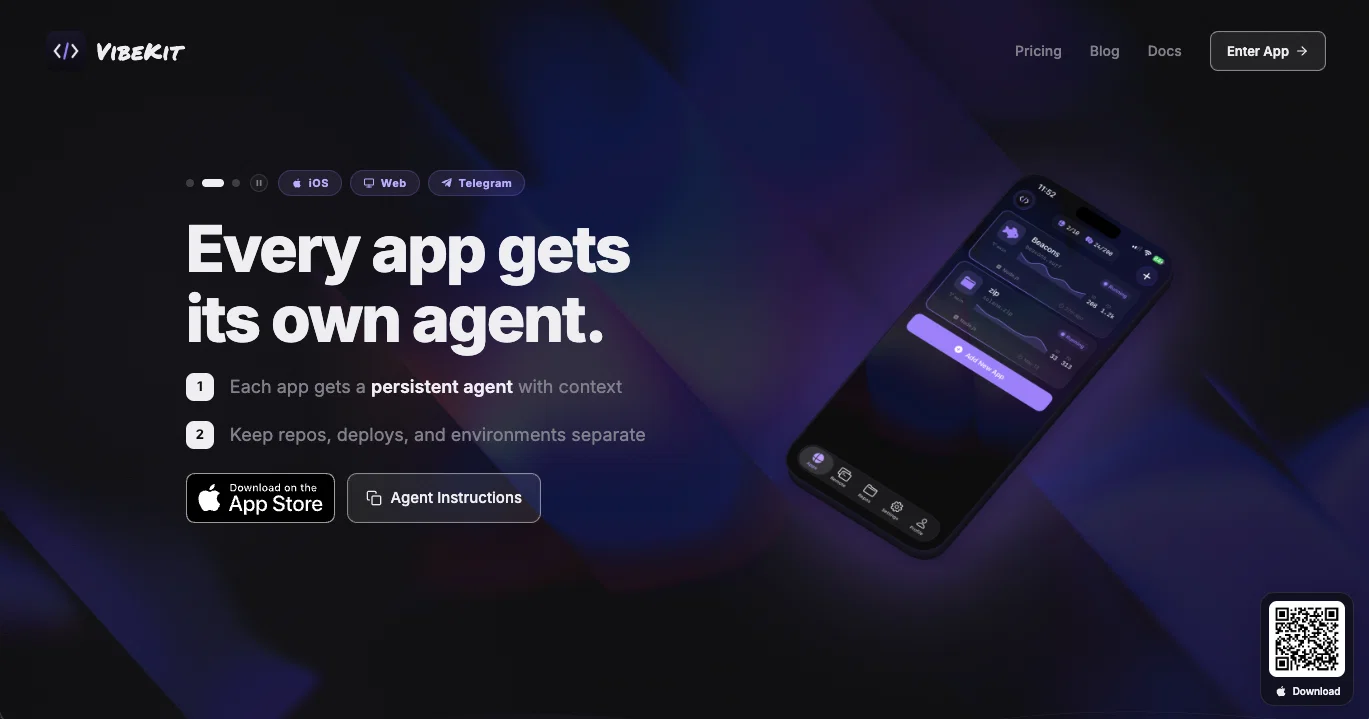 VibeKit screenshot