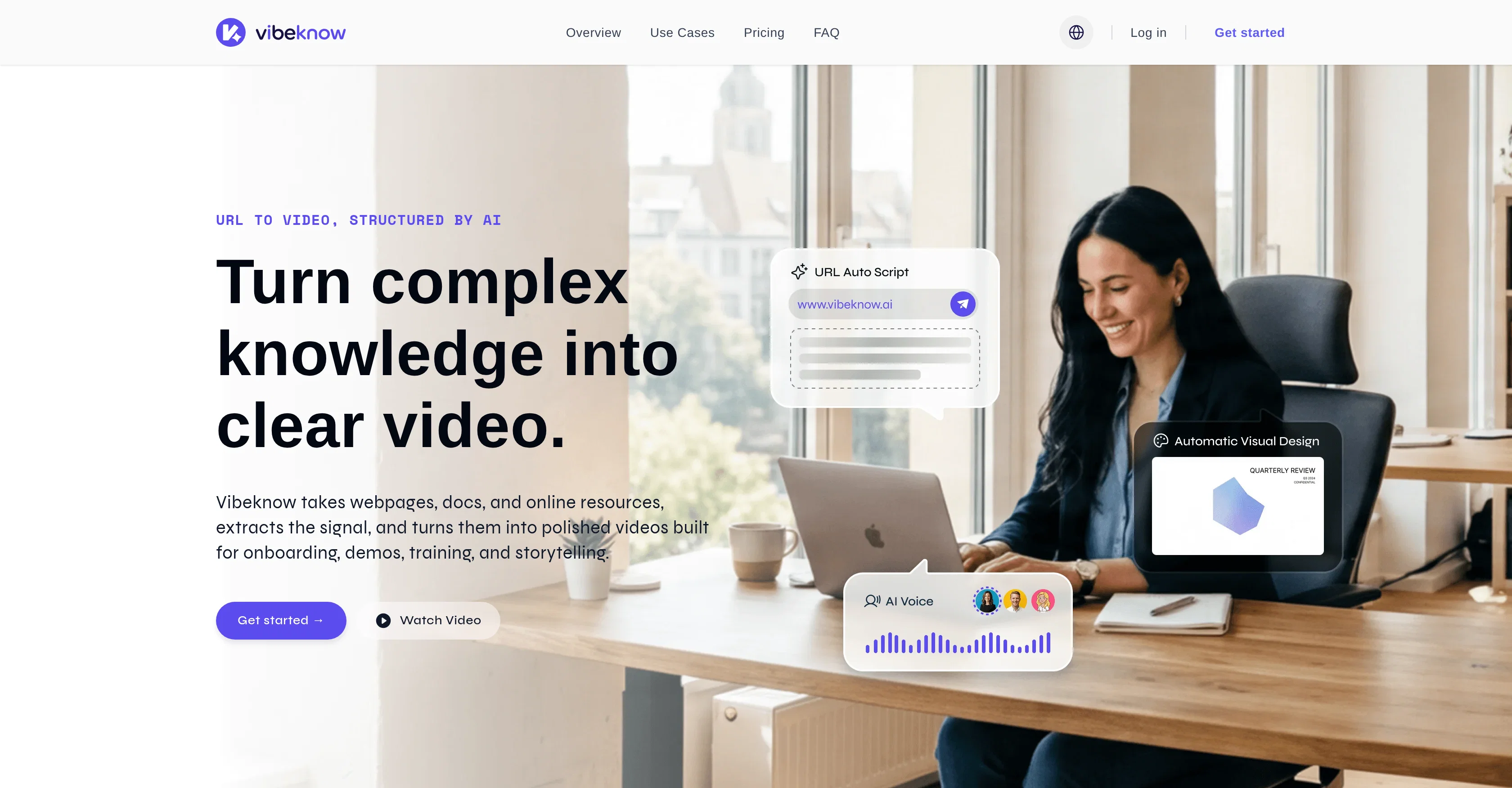 Vibeknow screenshot