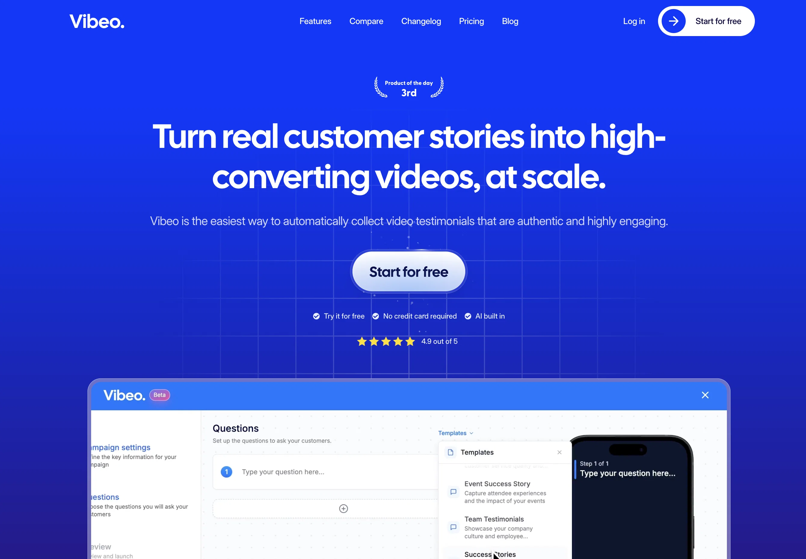 Vibeo screenshot