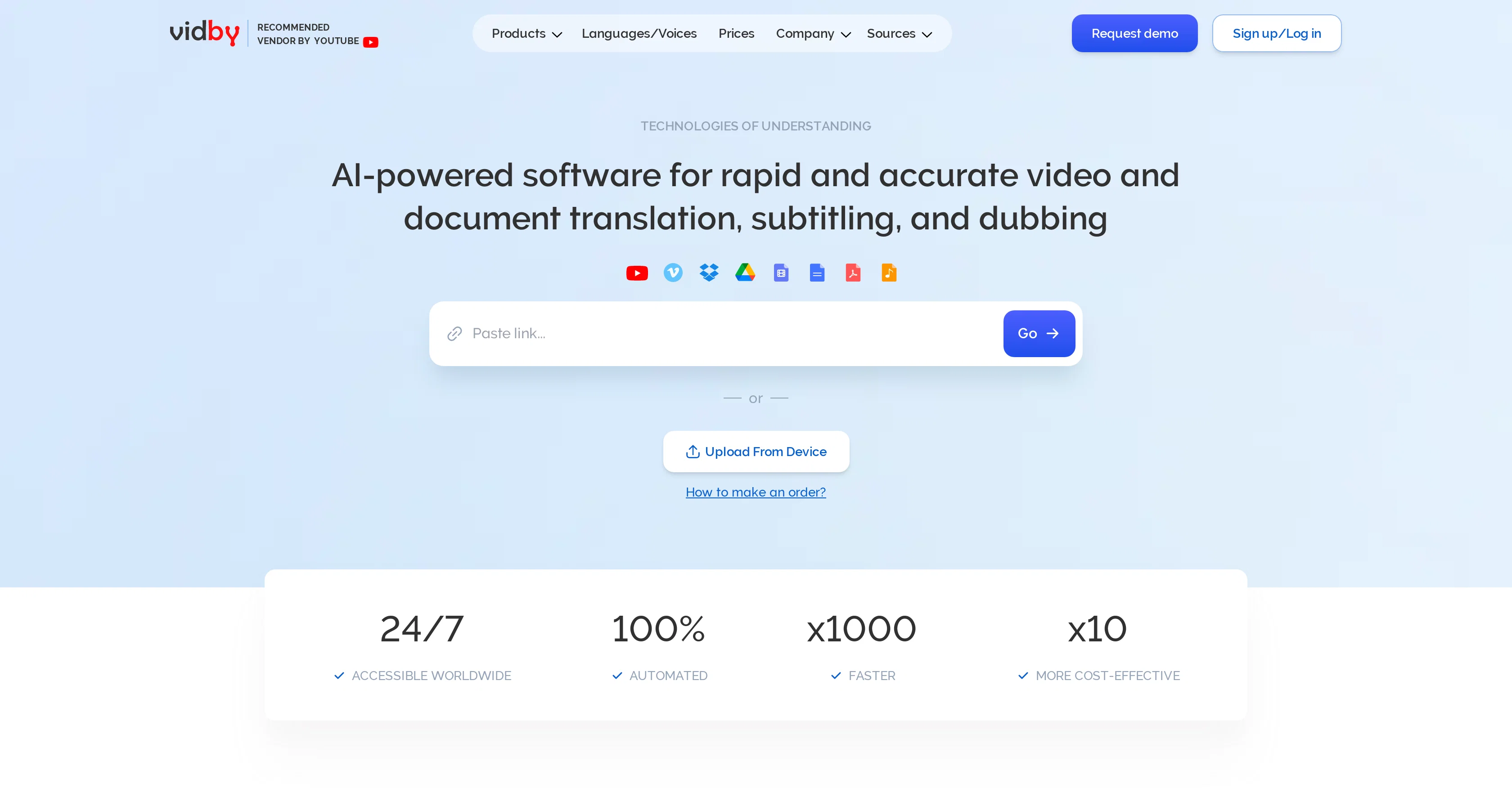 Vidby screenshot