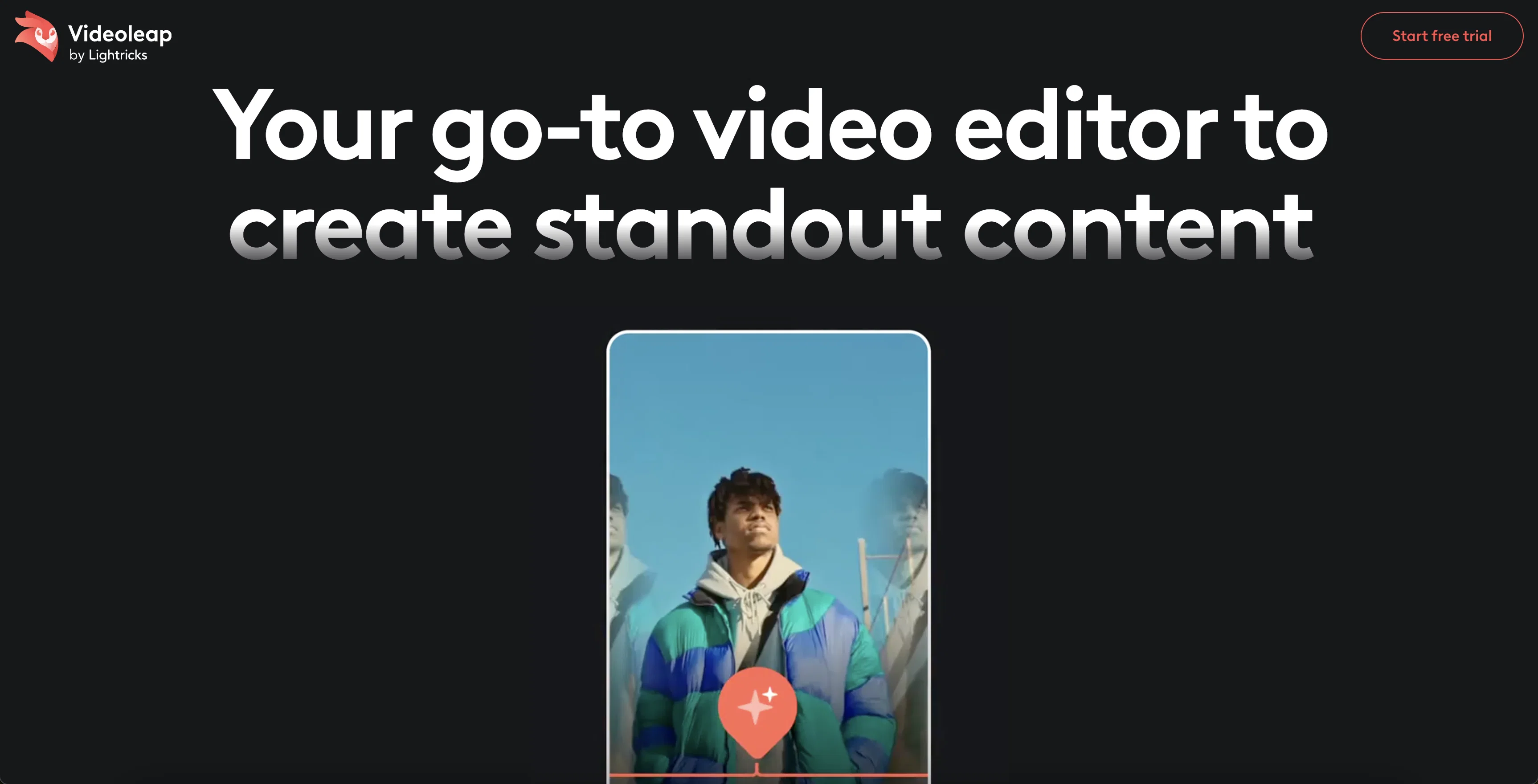 Videoleap screenshot
