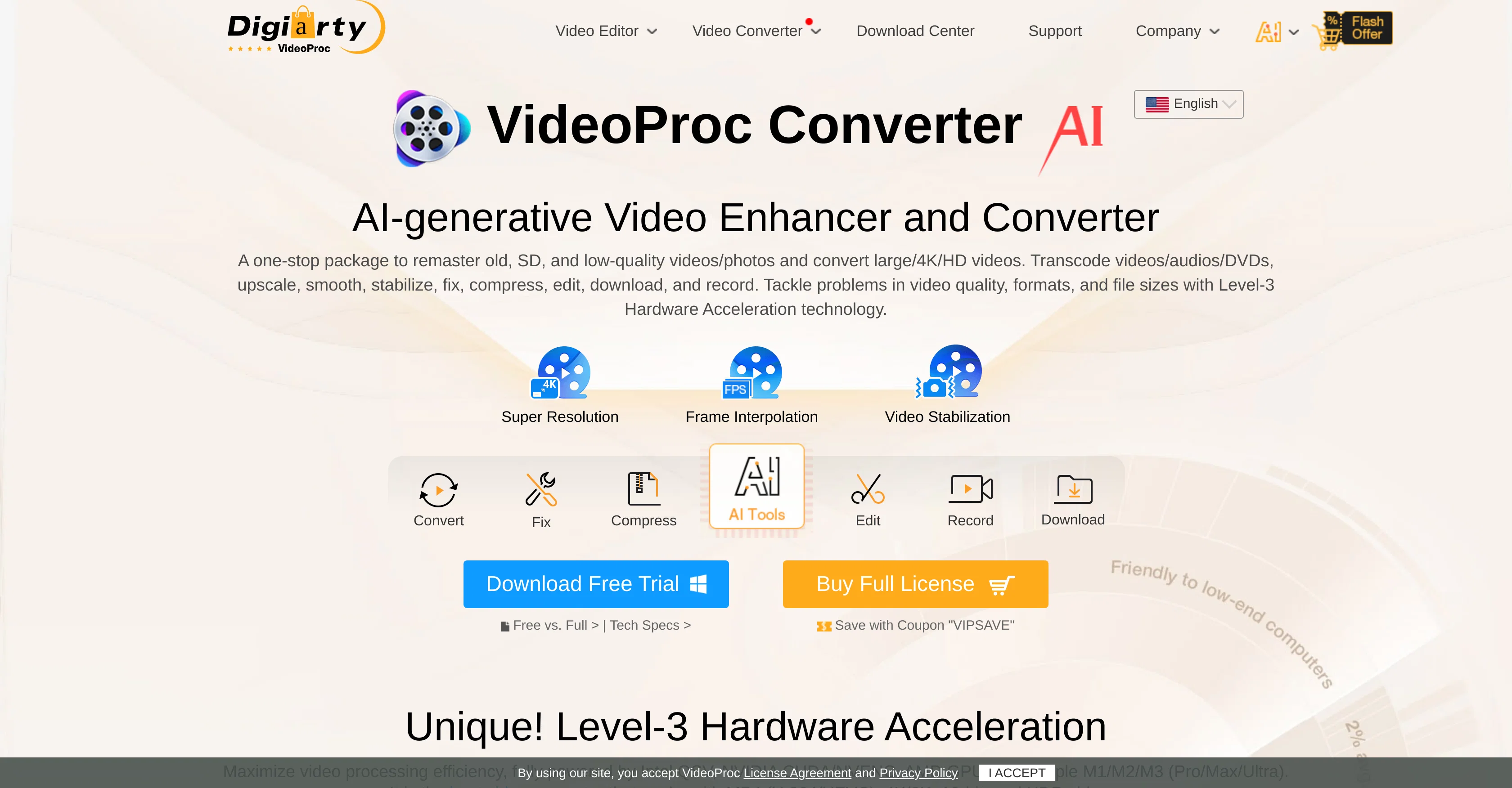 VideoProc Converter screenshot