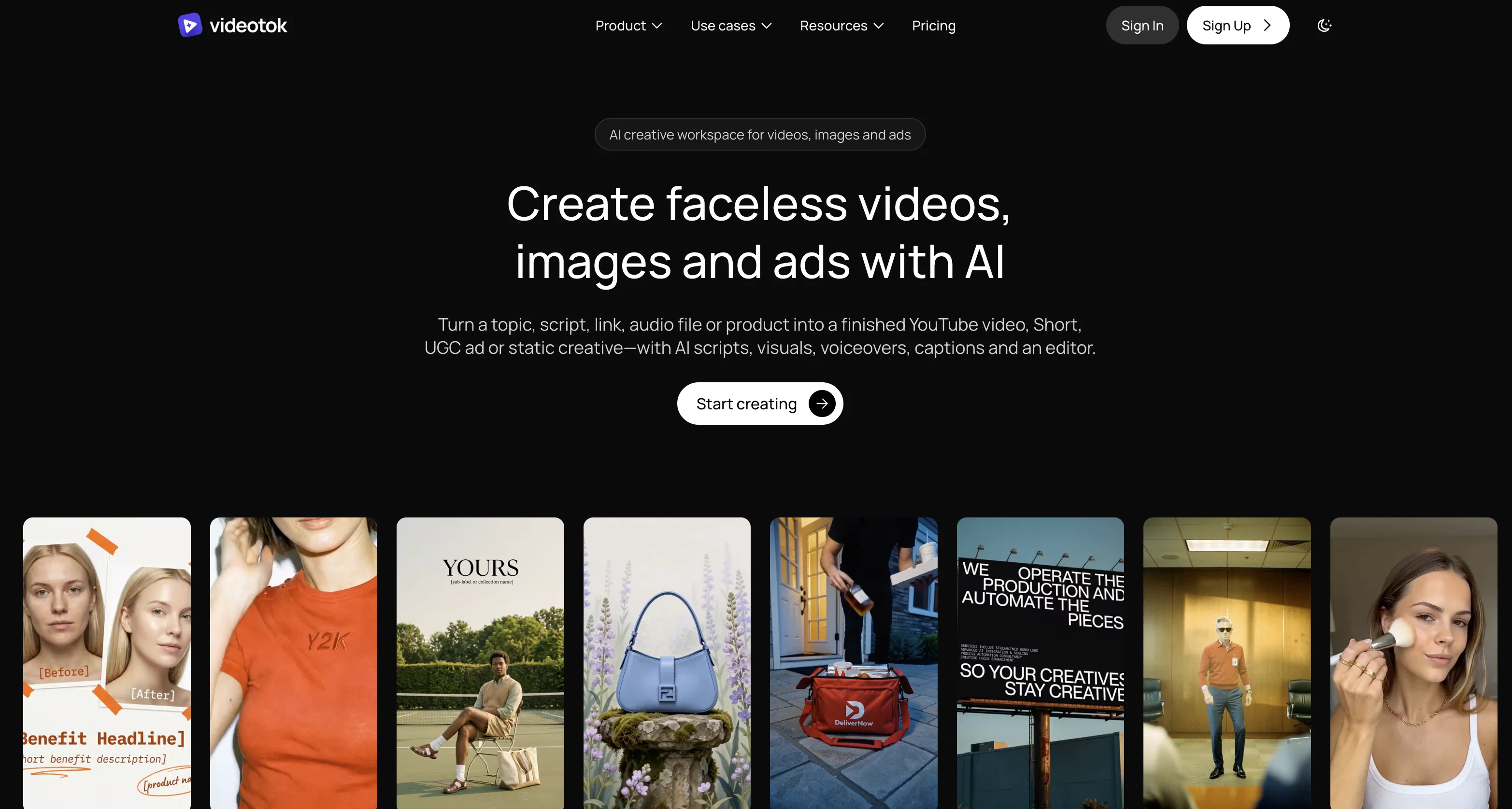 Videotok screenshot