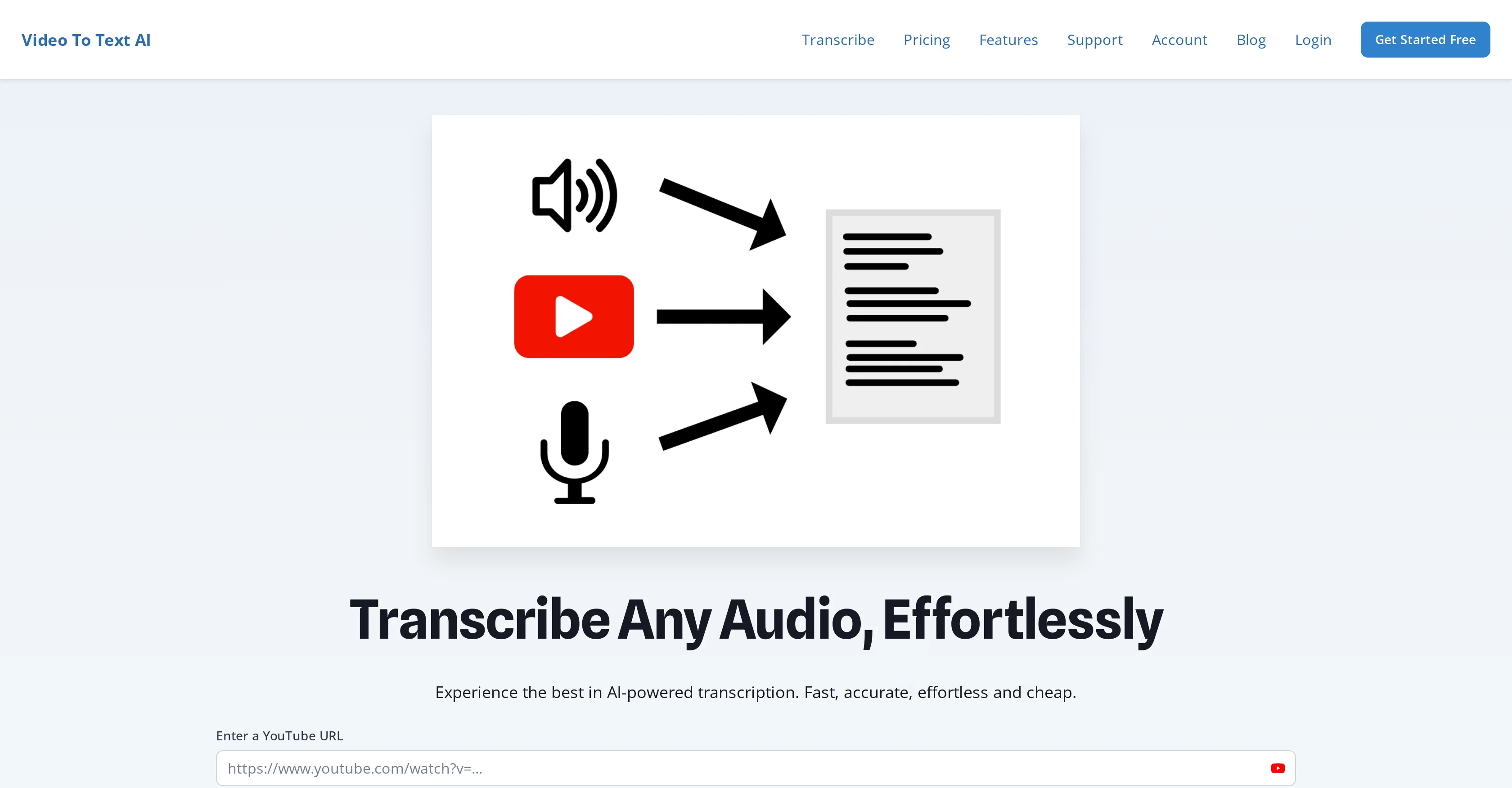 VideoToTextAI screenshot