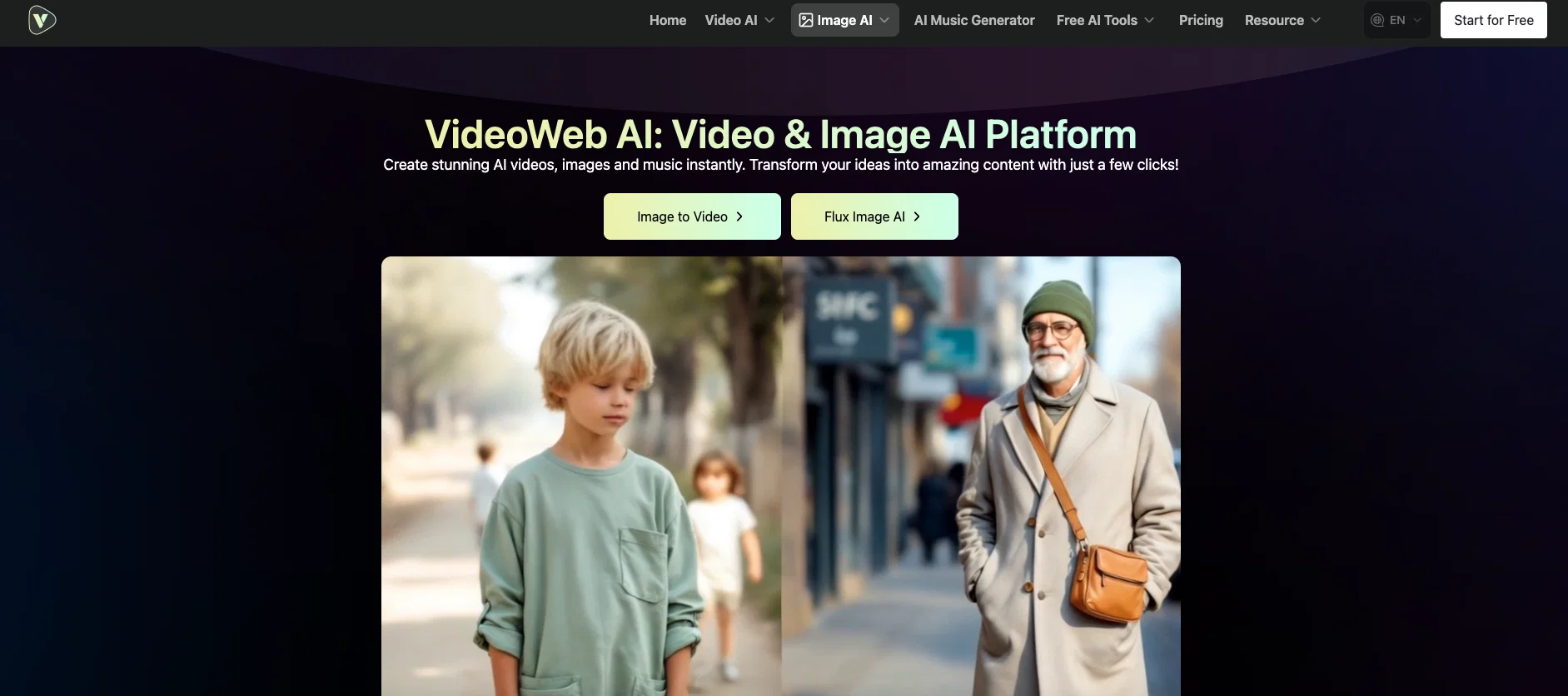 VideoWeb AI | Video to Video screenshot