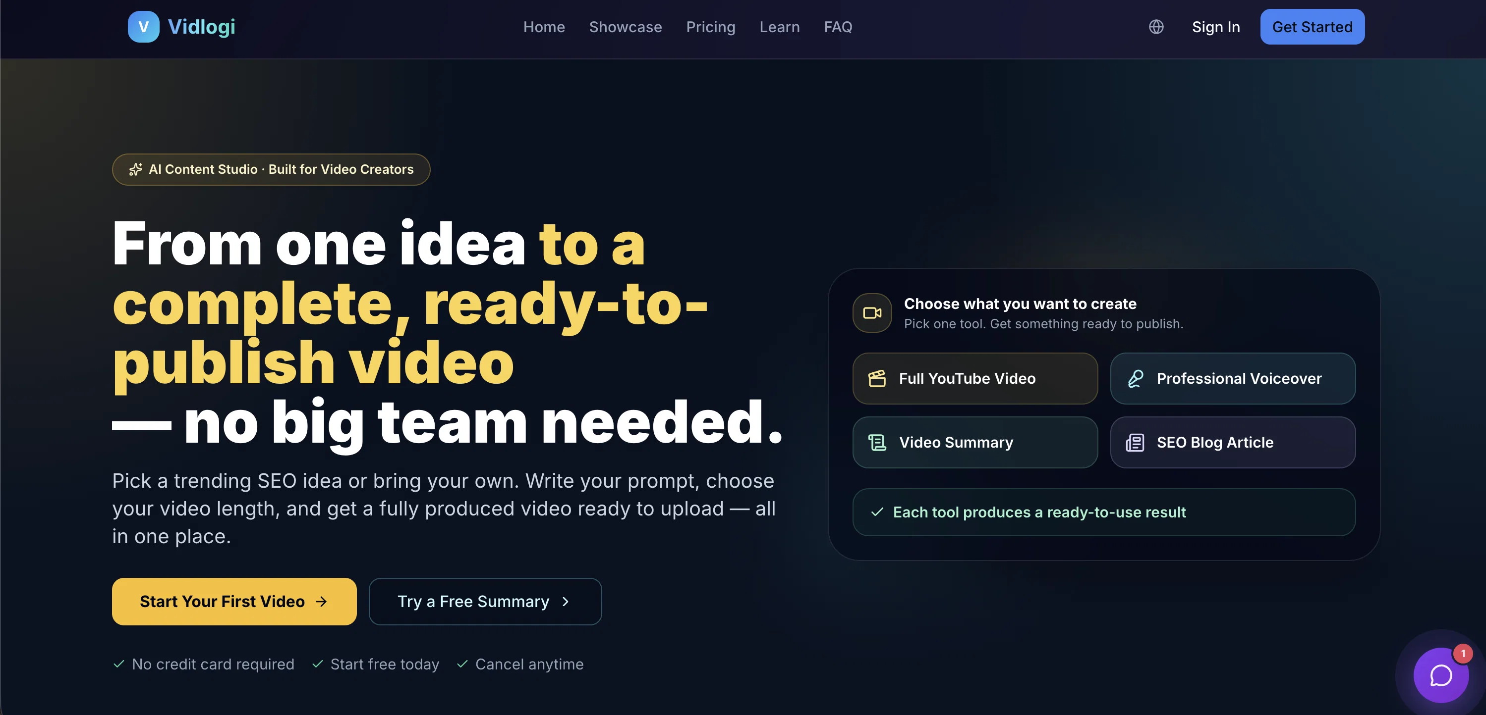 Vidlogi screenshot