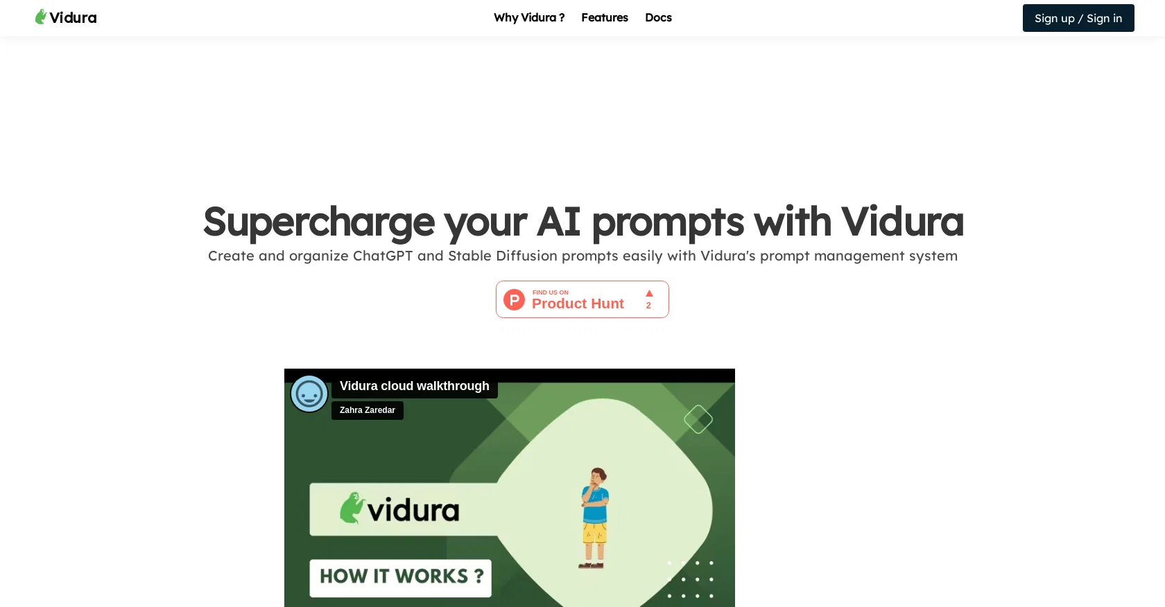 Vidura screenshot