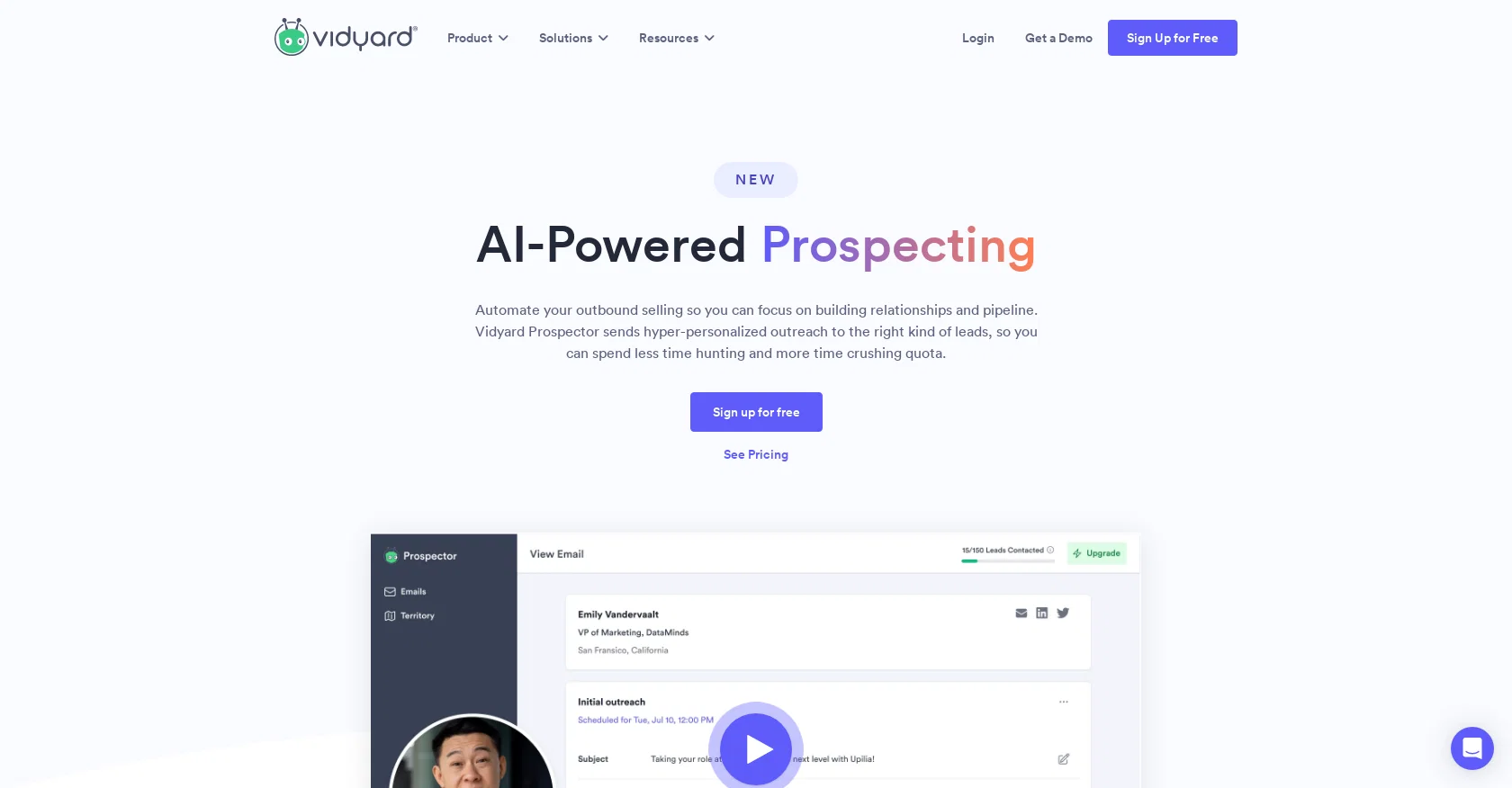 Vidyard screenshot