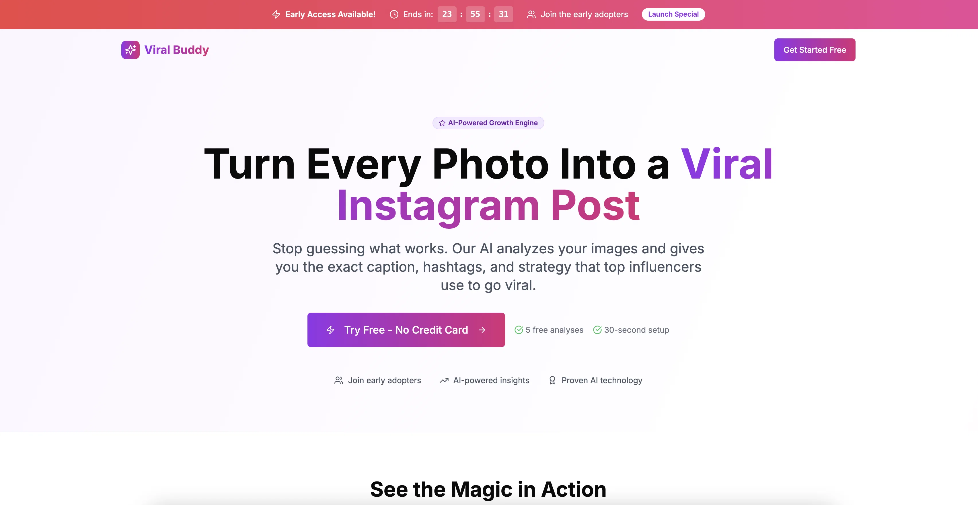 ViralBuddy.app screenshot