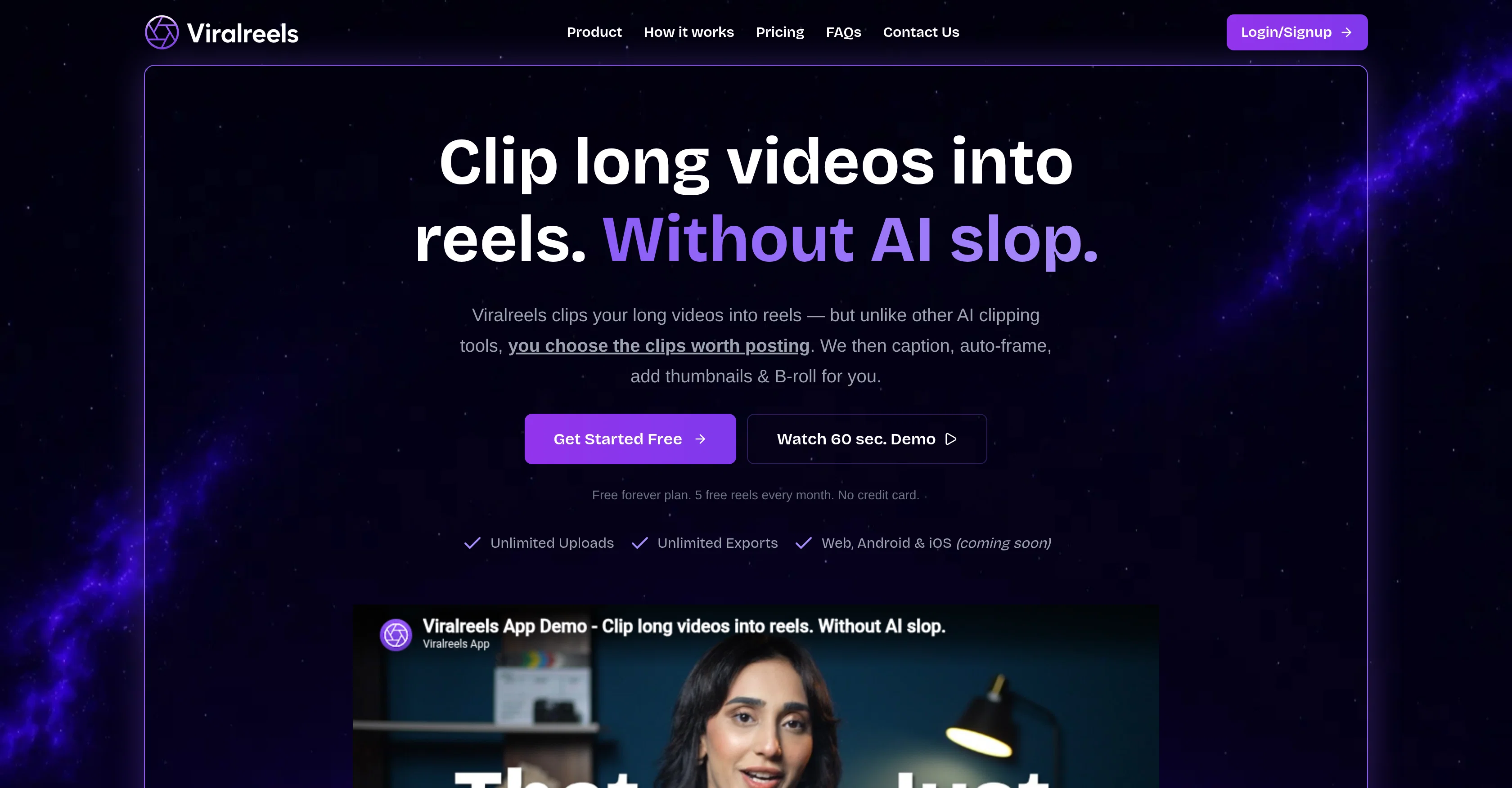 ViralReels screenshot