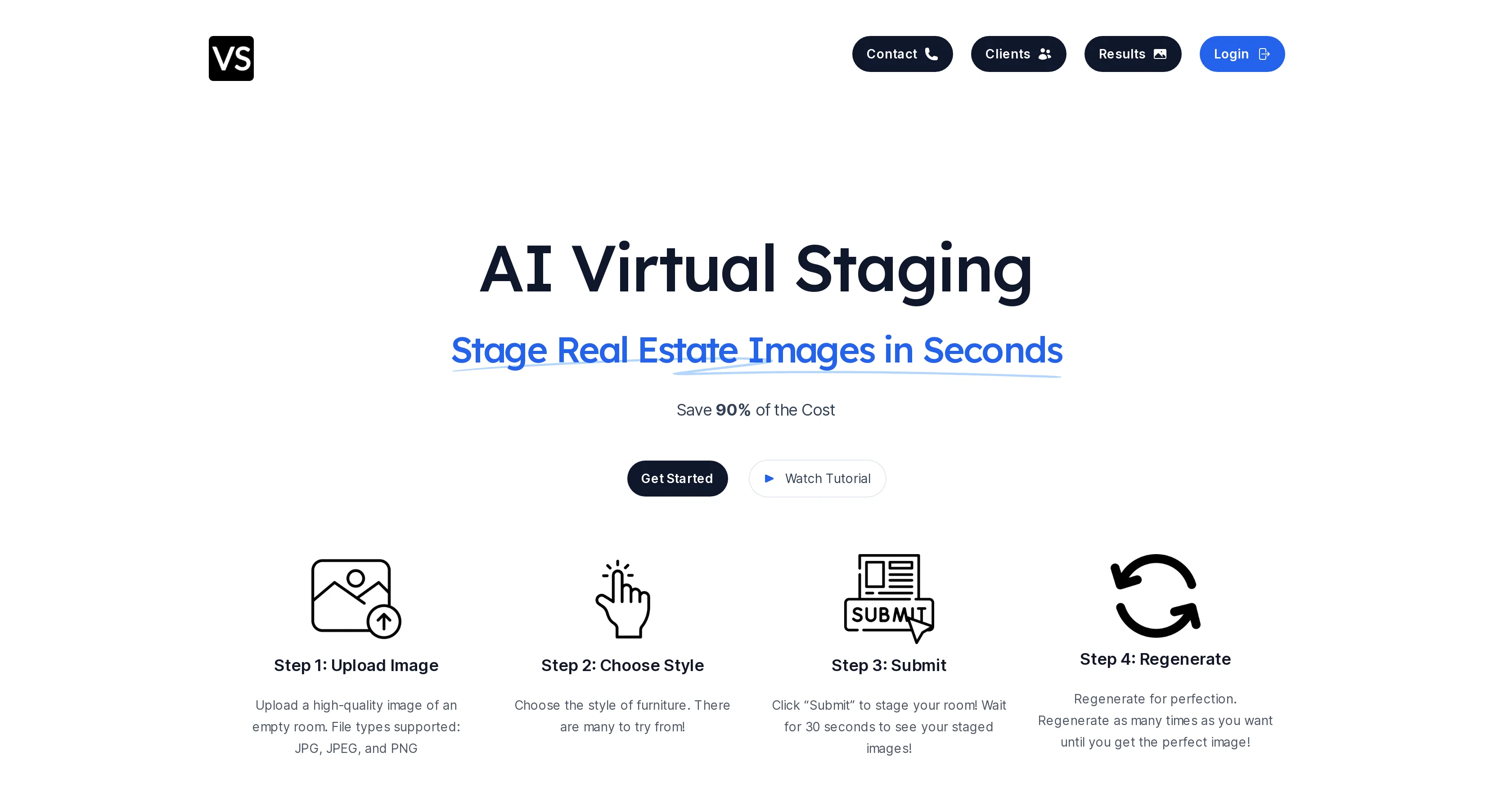 VirtualStagingAI screenshot