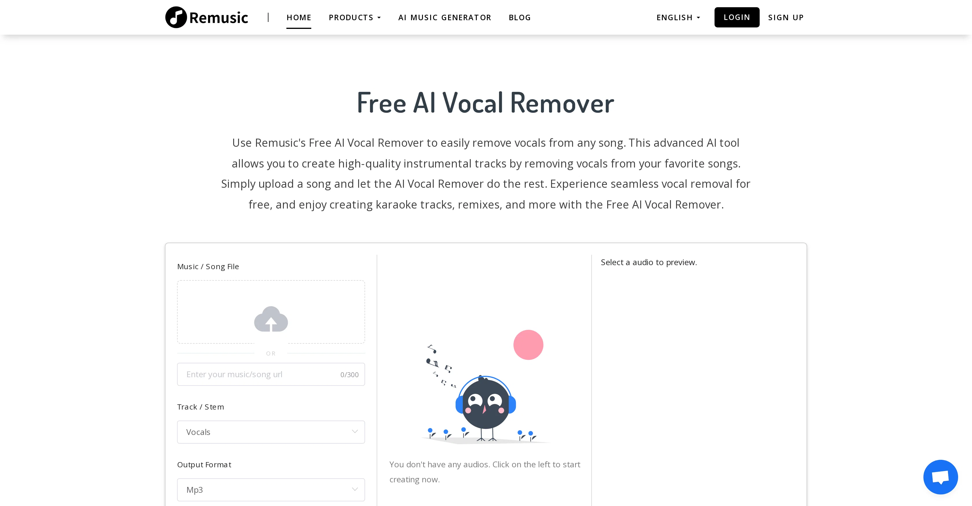 Vocal Remover by Remusic screenshot
