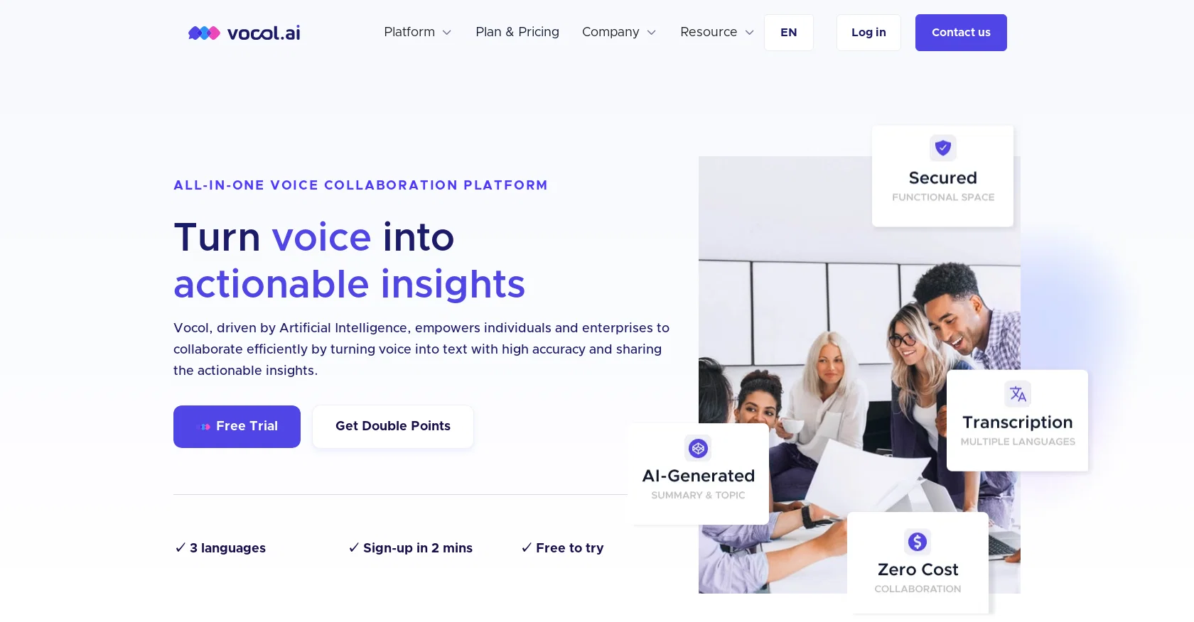 Vocol screenshot