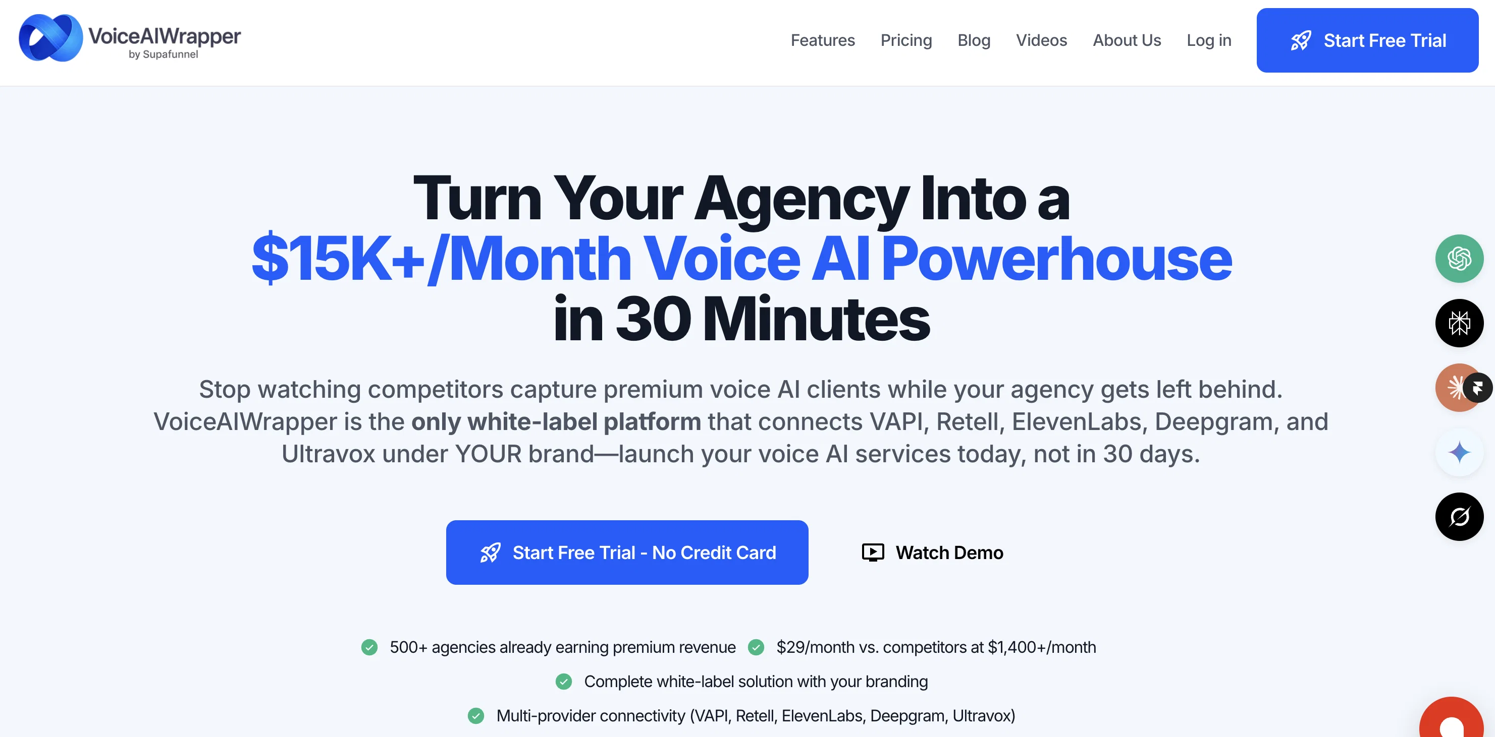 VoiceAIWrapper screenshot