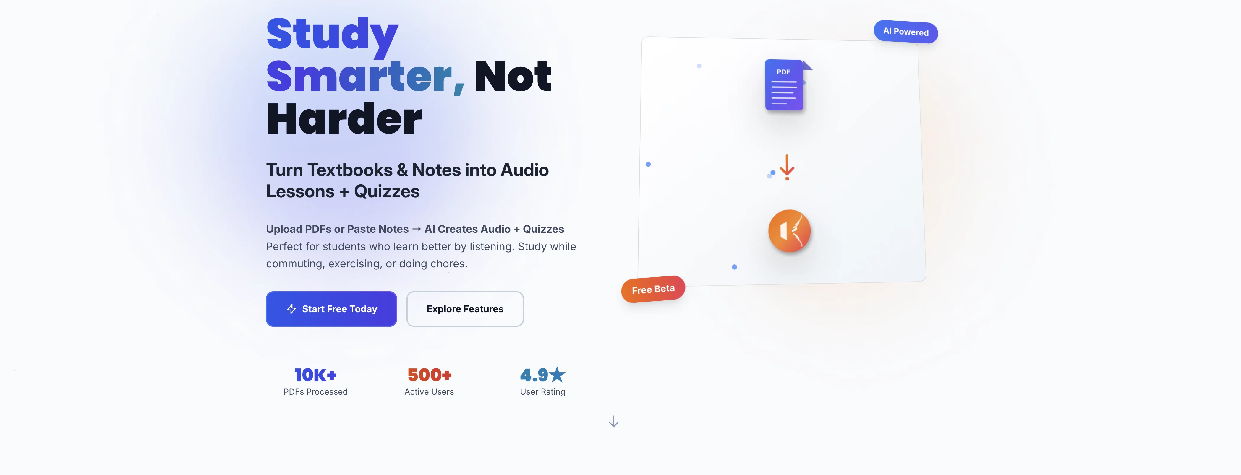 VoiceBrief screenshot