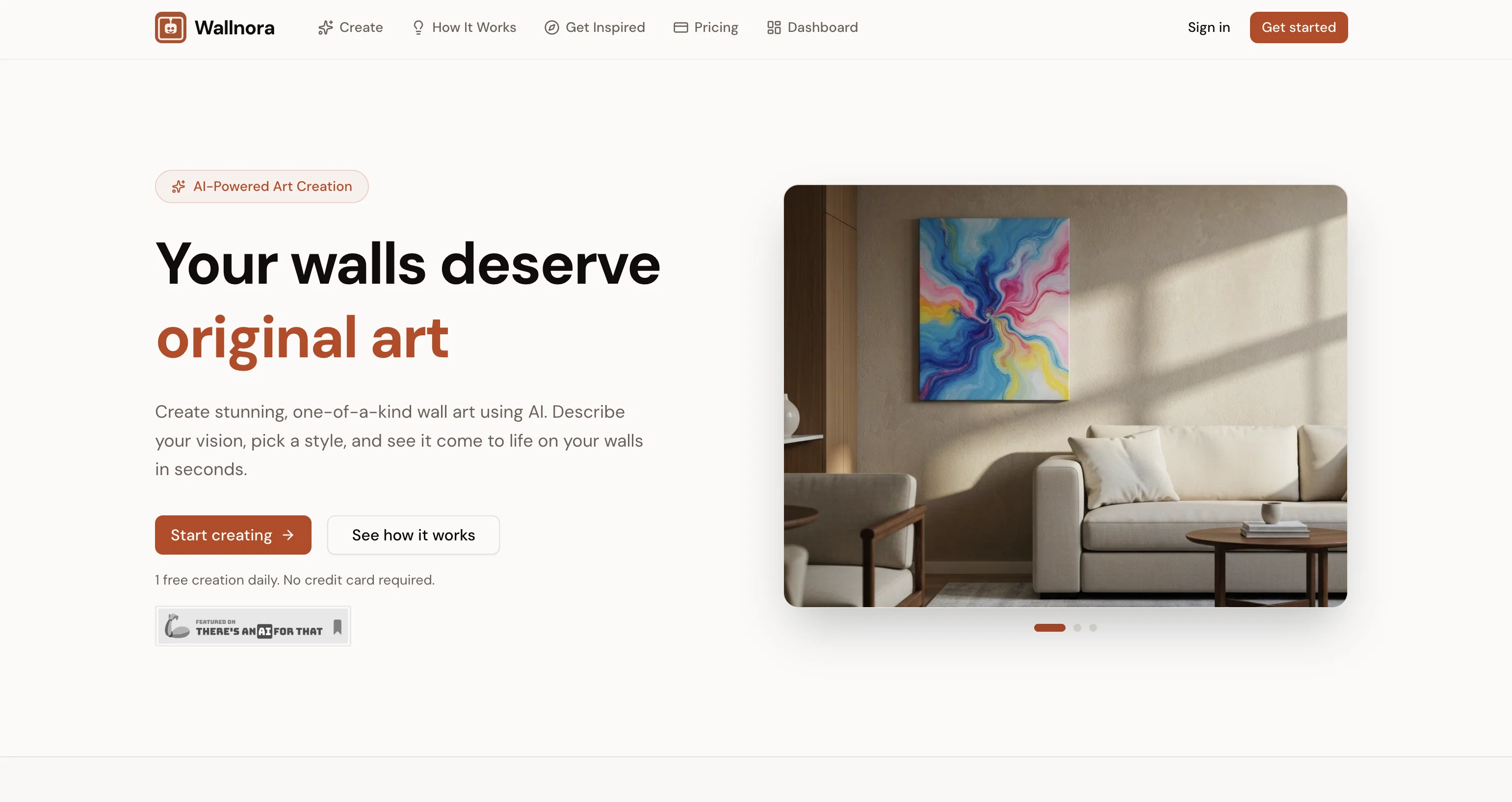 Wallnora screenshot