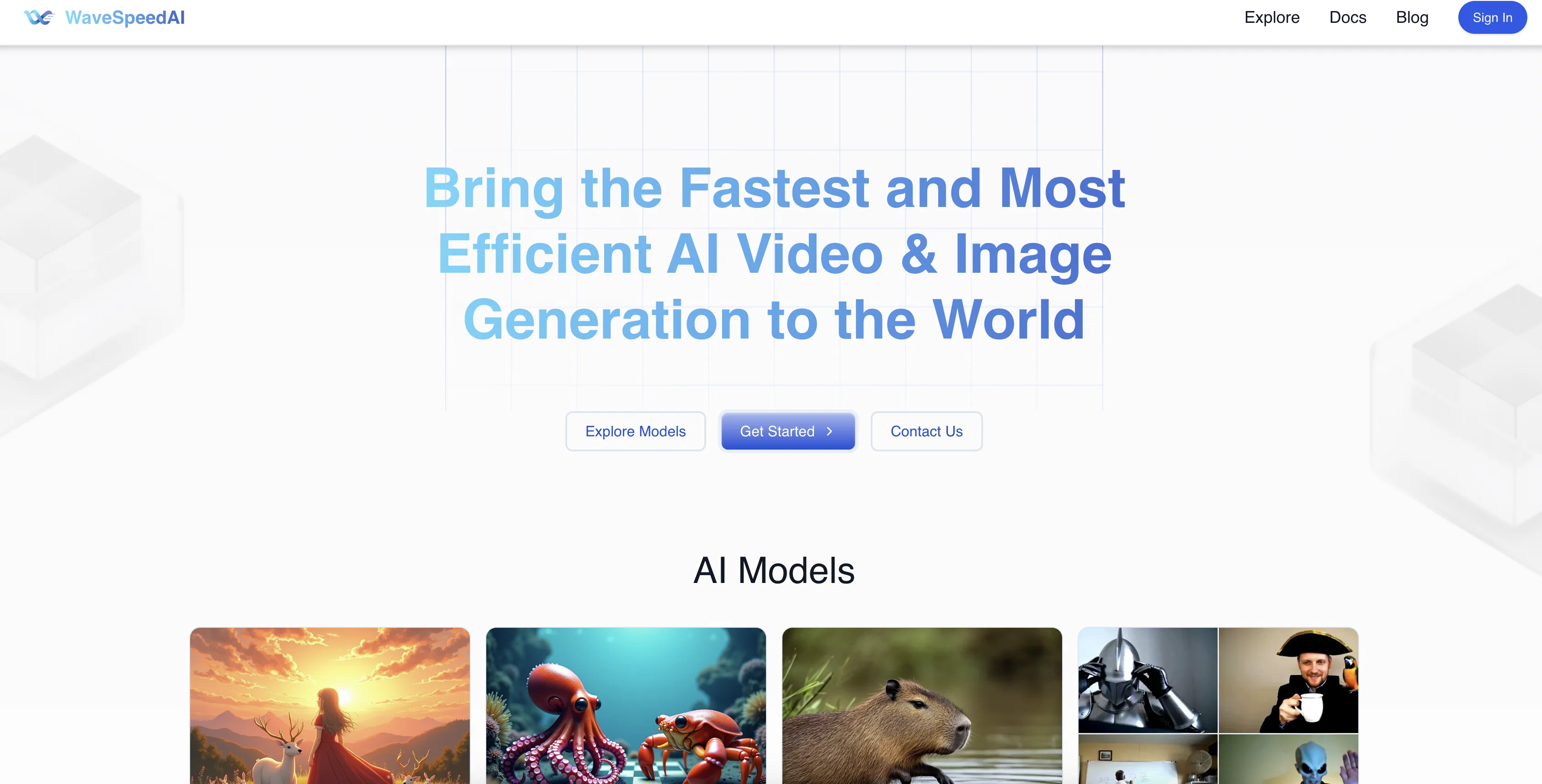 WaveSpeedAI screenshot
