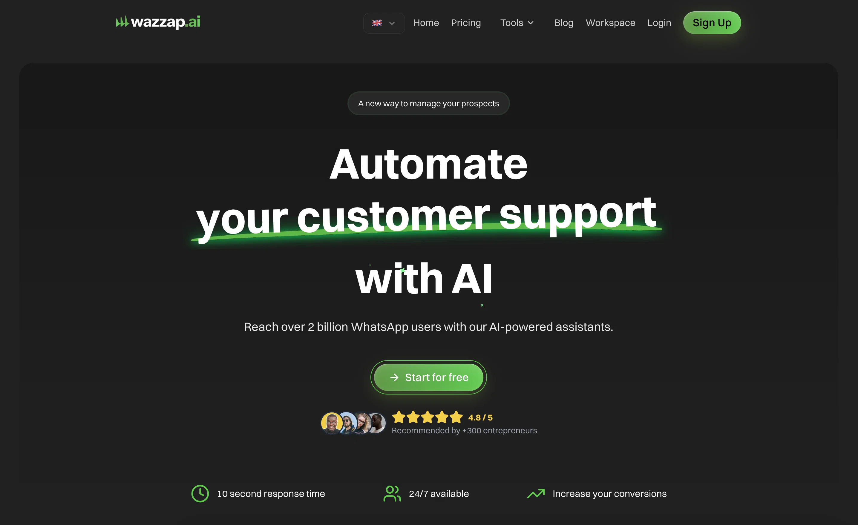 Wazzap AI screenshot