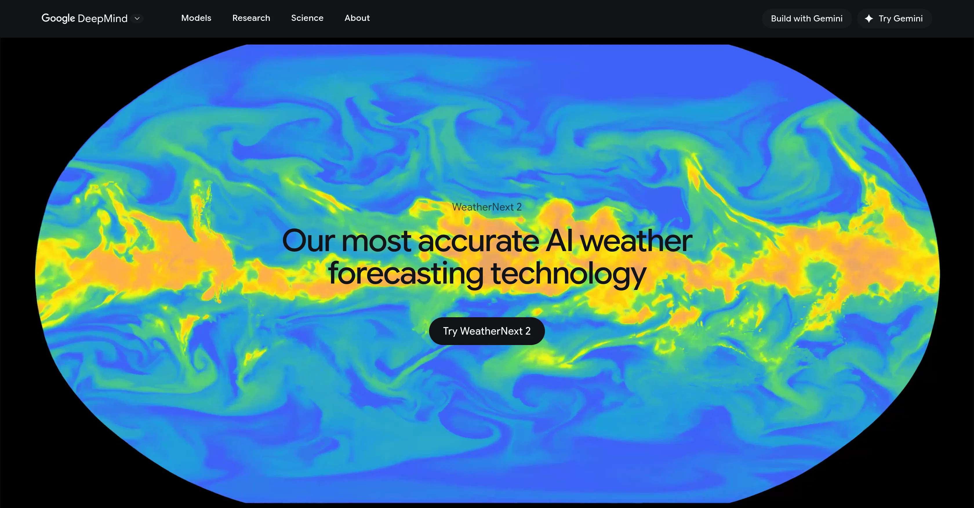 WeatherNext screenshot