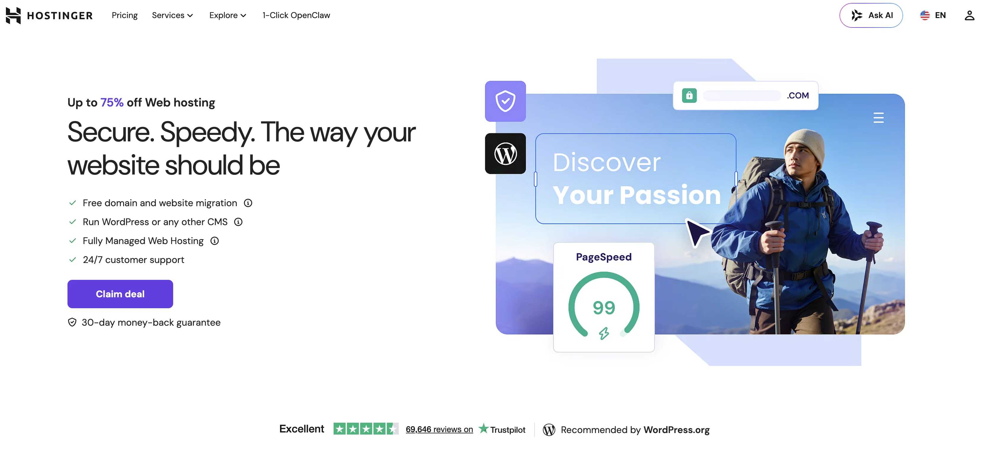 Web Hosting | Hostingerv2.1.3 screenshot