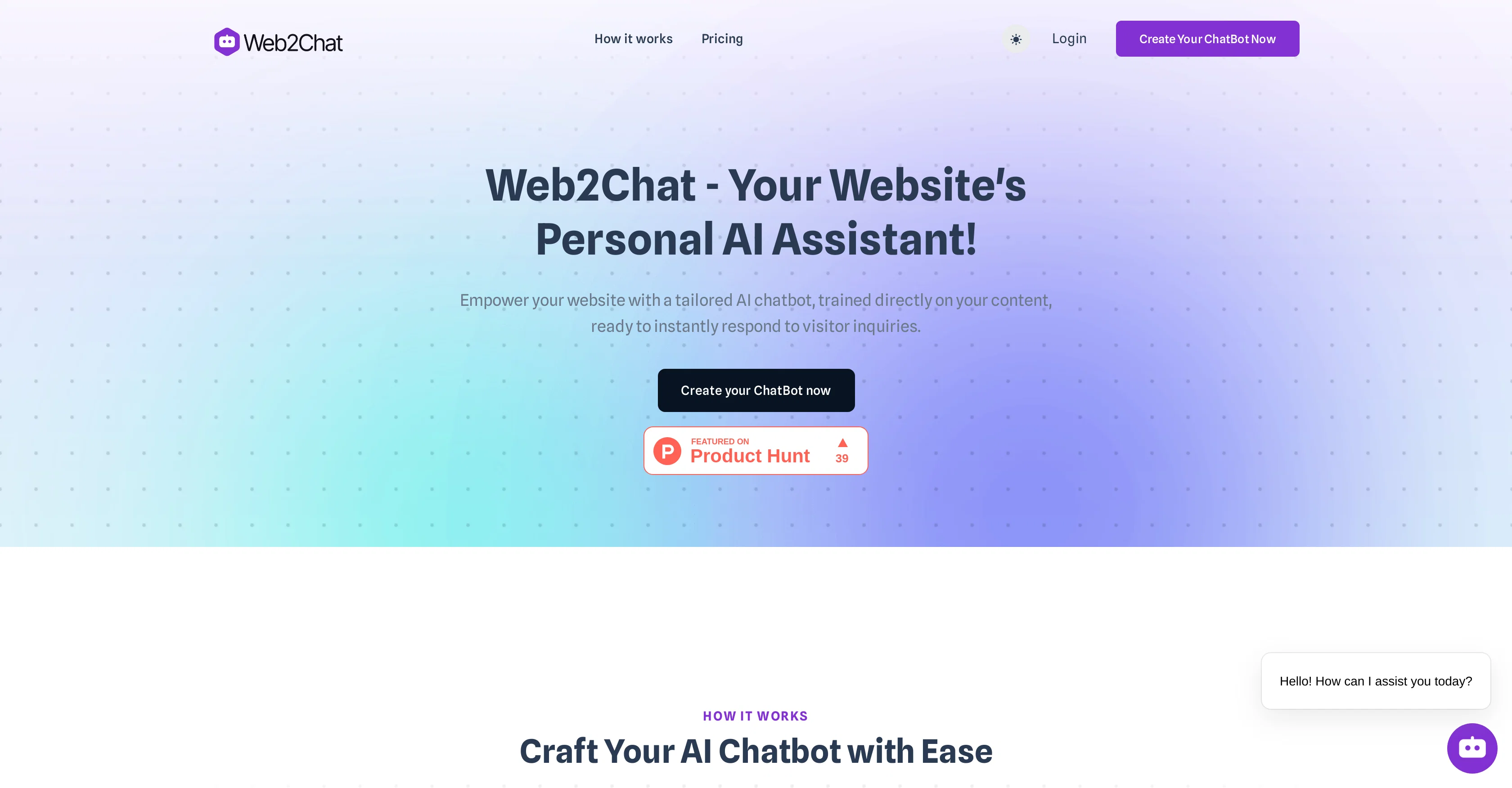 Web2Chat screenshot