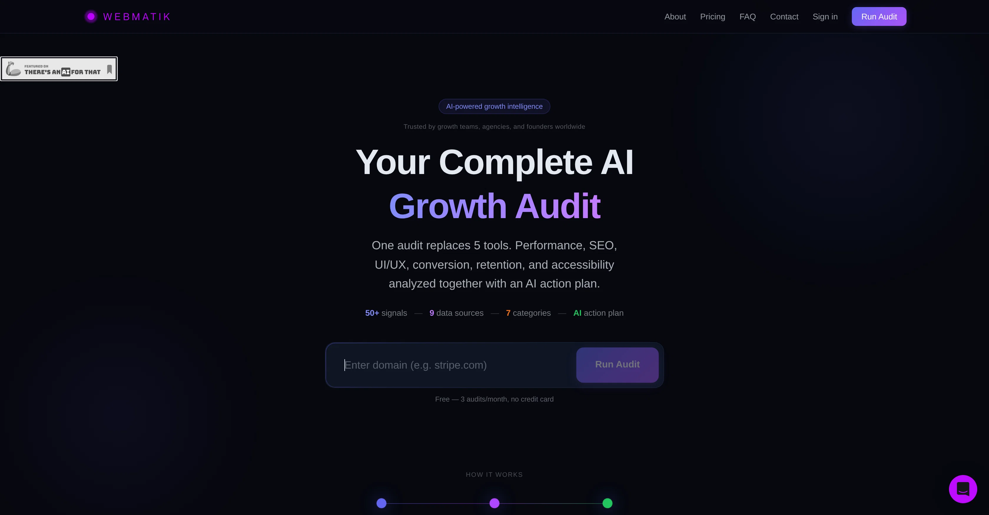 Webmatik screenshot