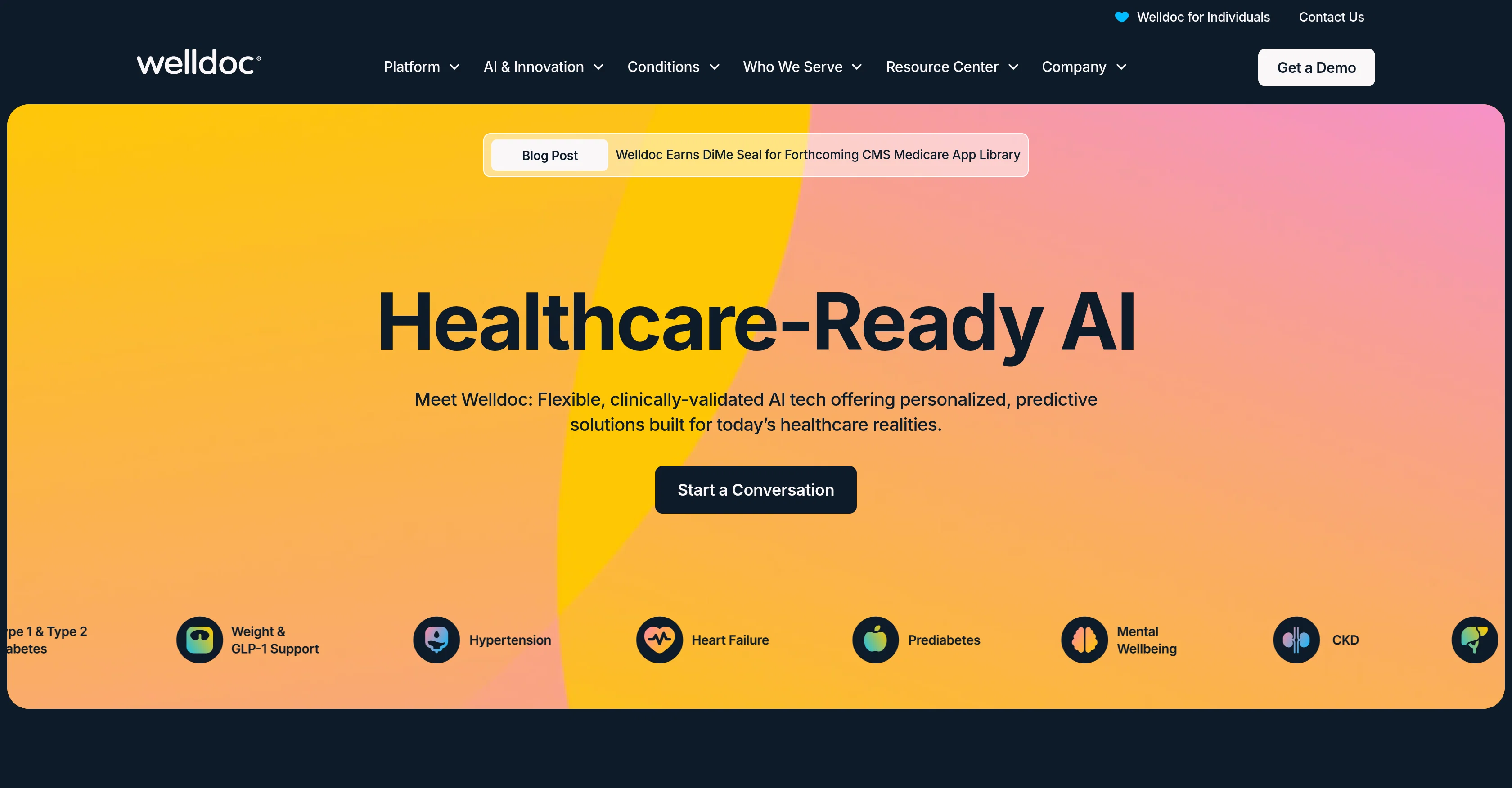 Welldoc screenshot