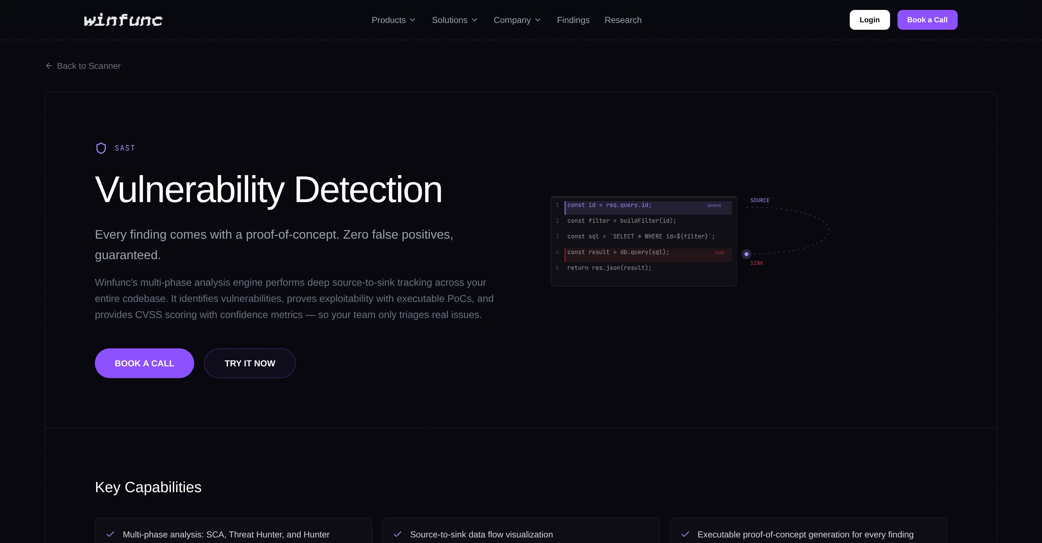 Winfunc screenshot