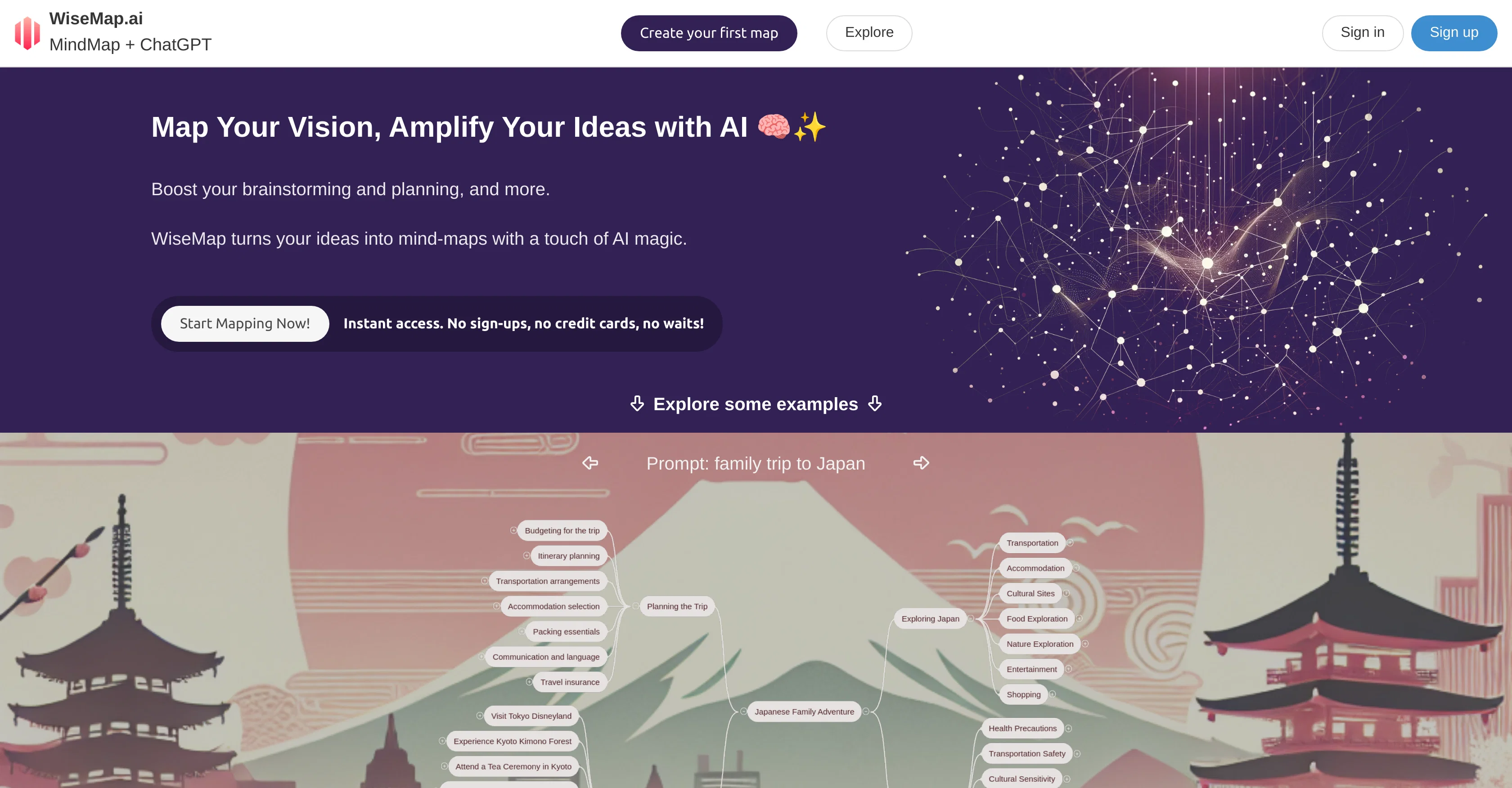 WiseMap screenshot