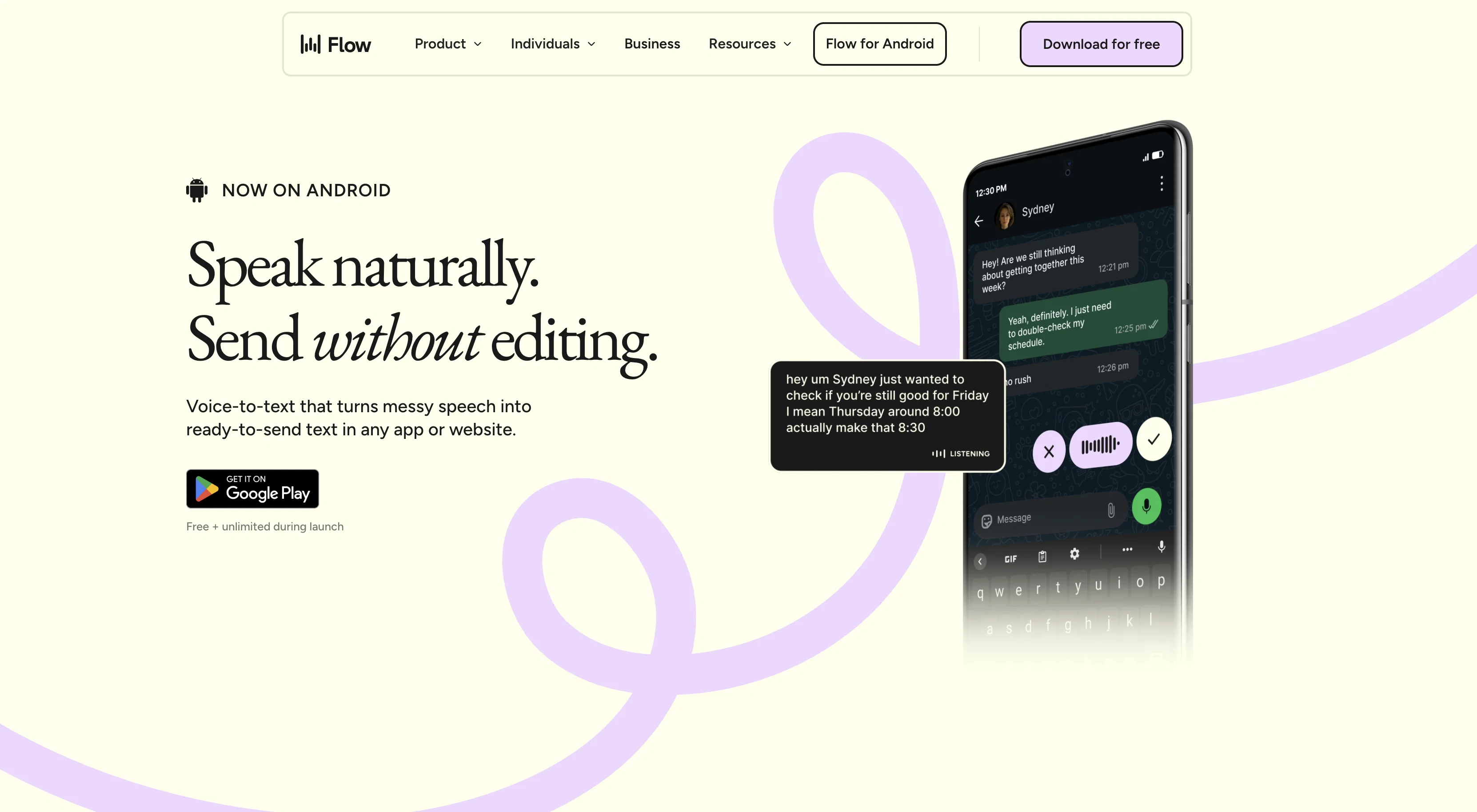 Wispr Flowv2 screenshot