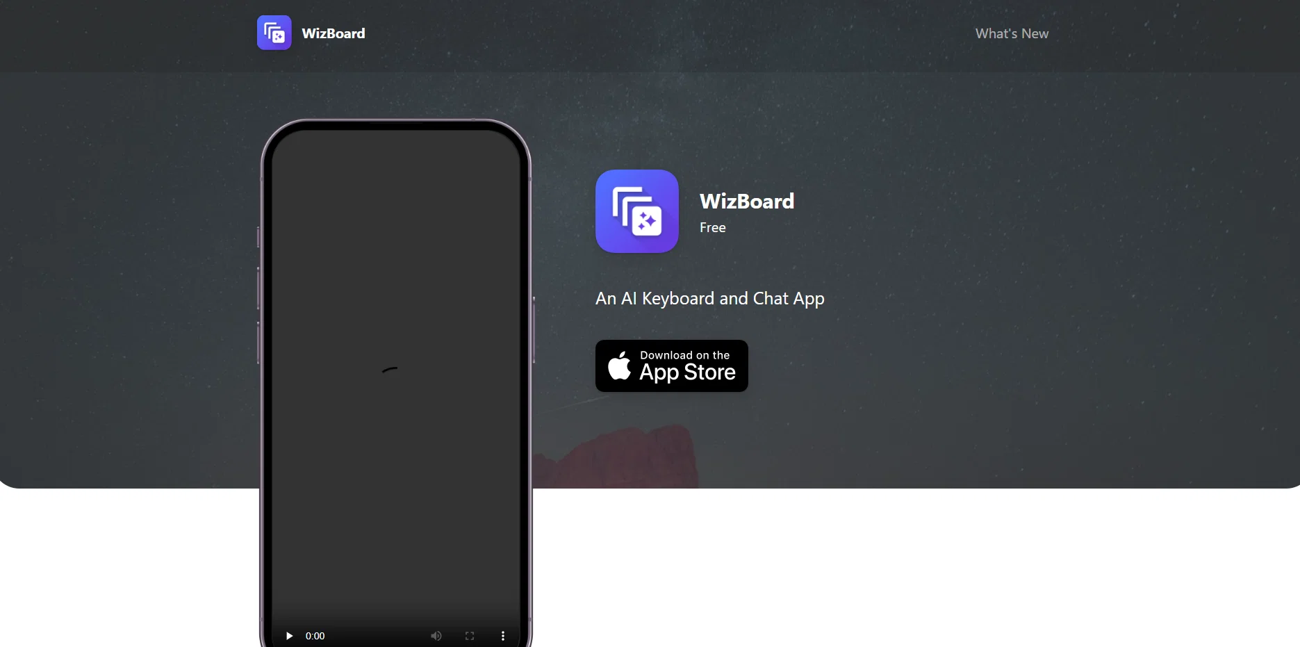 WizBoard screenshot