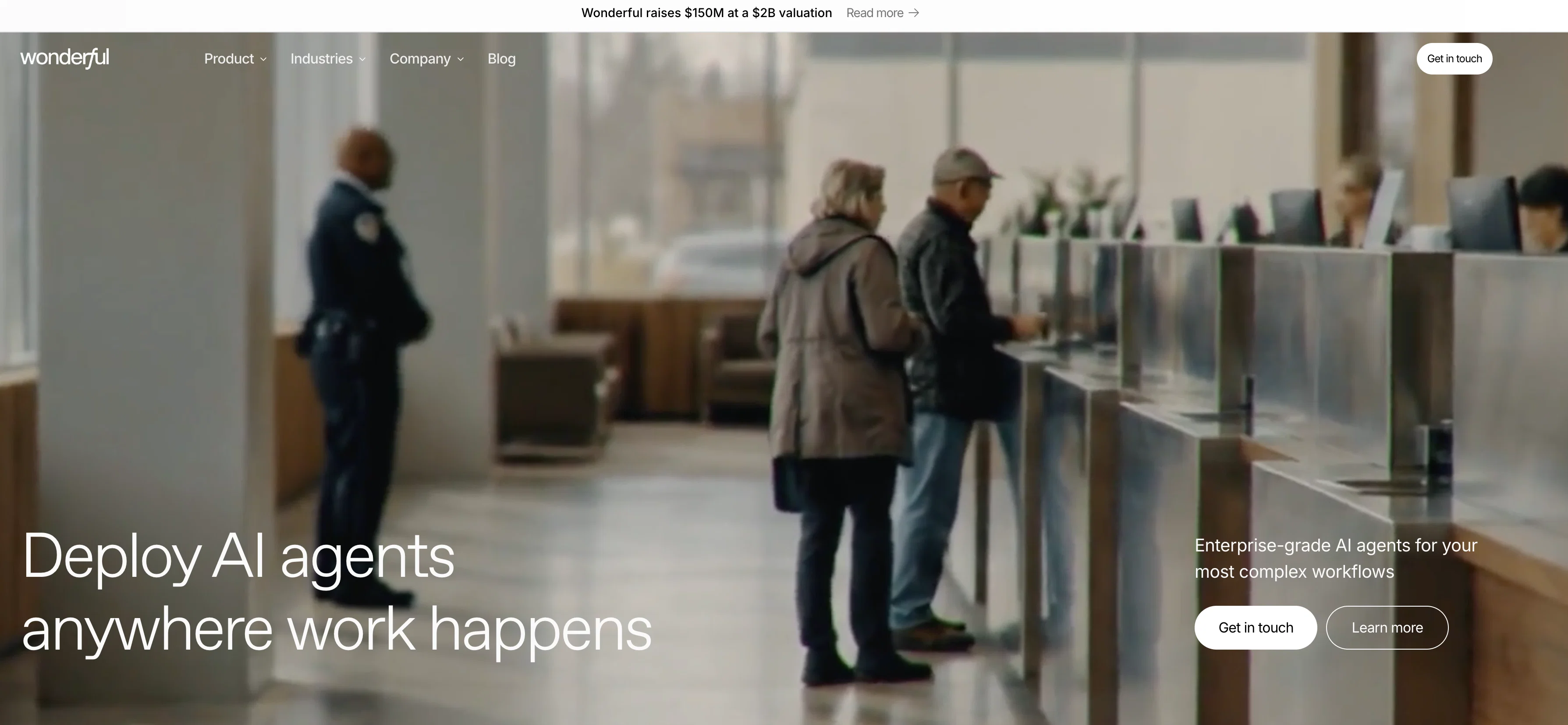 Wonderful | The Enterprise Agent Platform screenshot