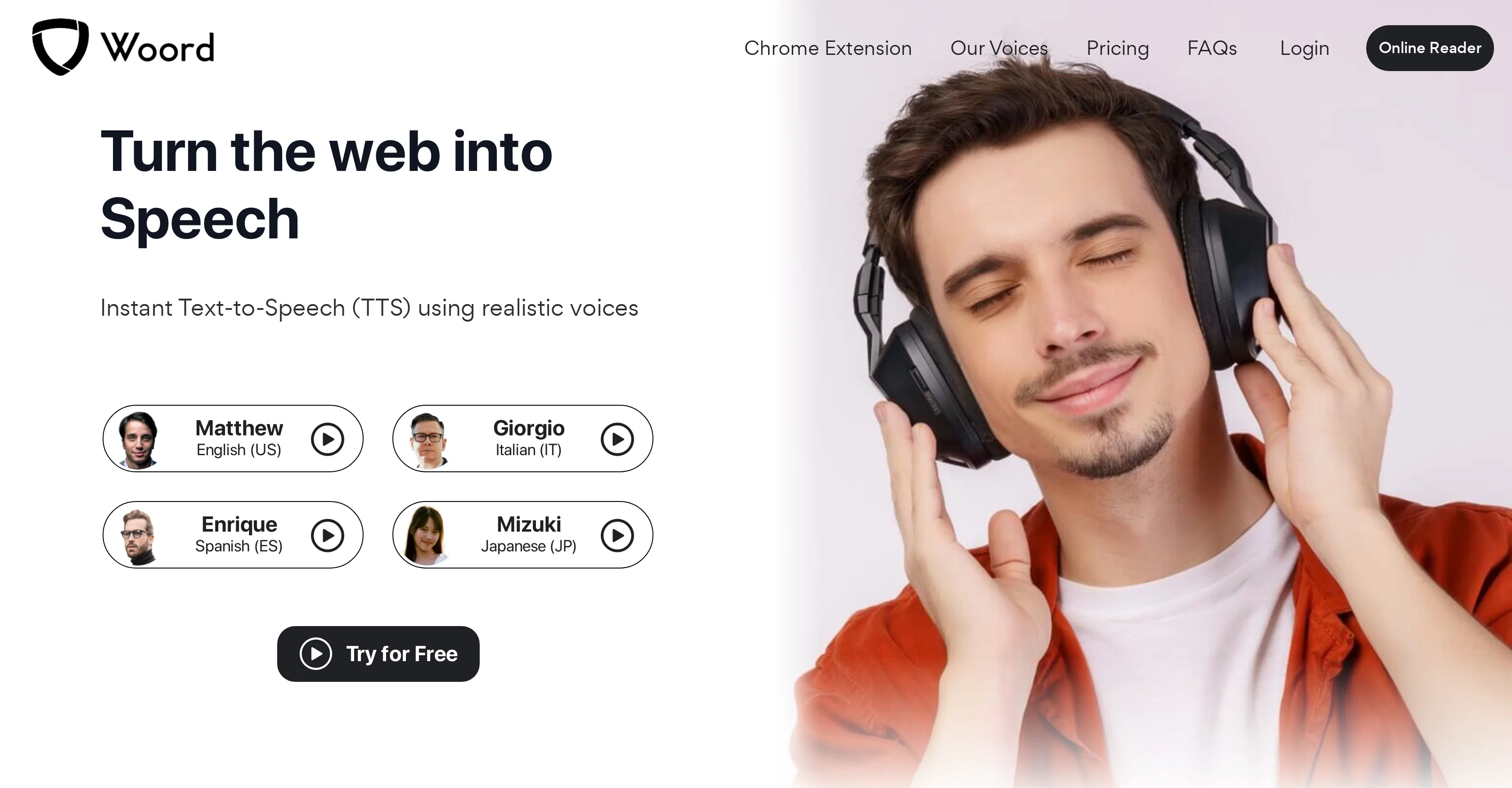 Woord screenshot