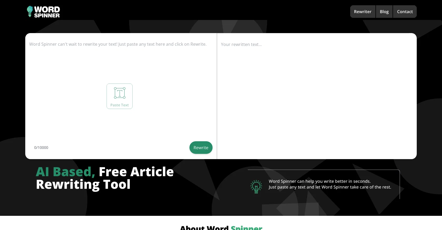 Word Spinner screenshot