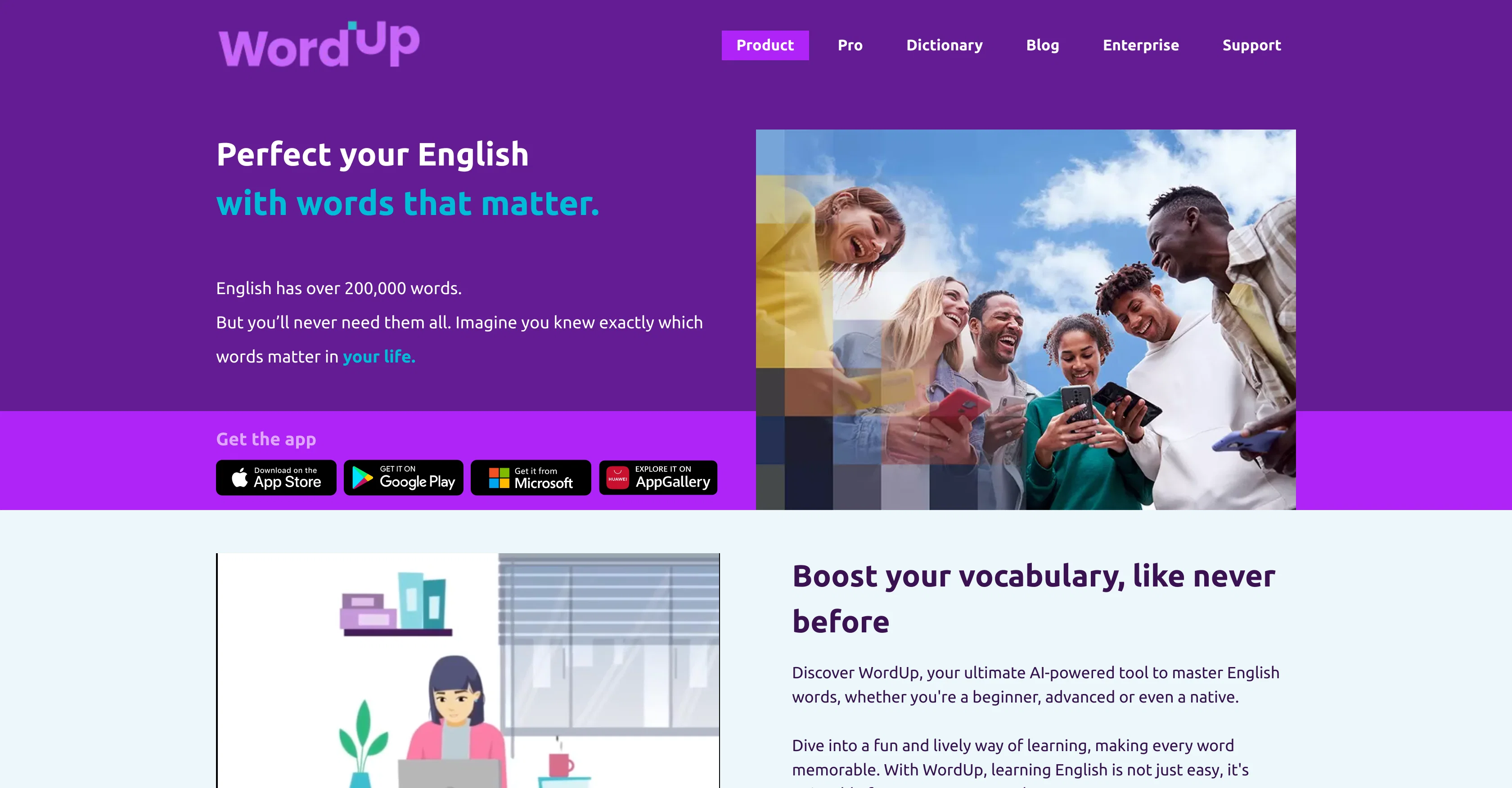WordUp App screenshot