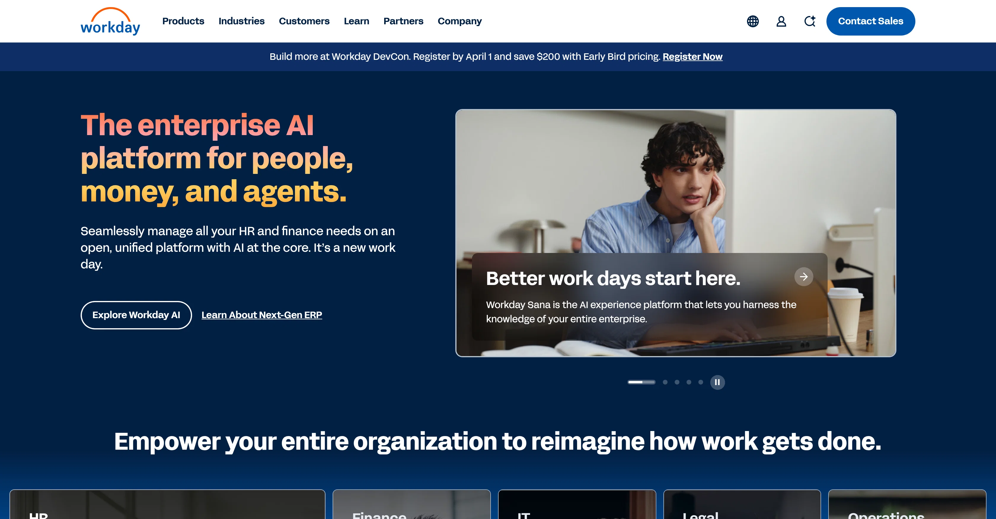 Workday screenshot