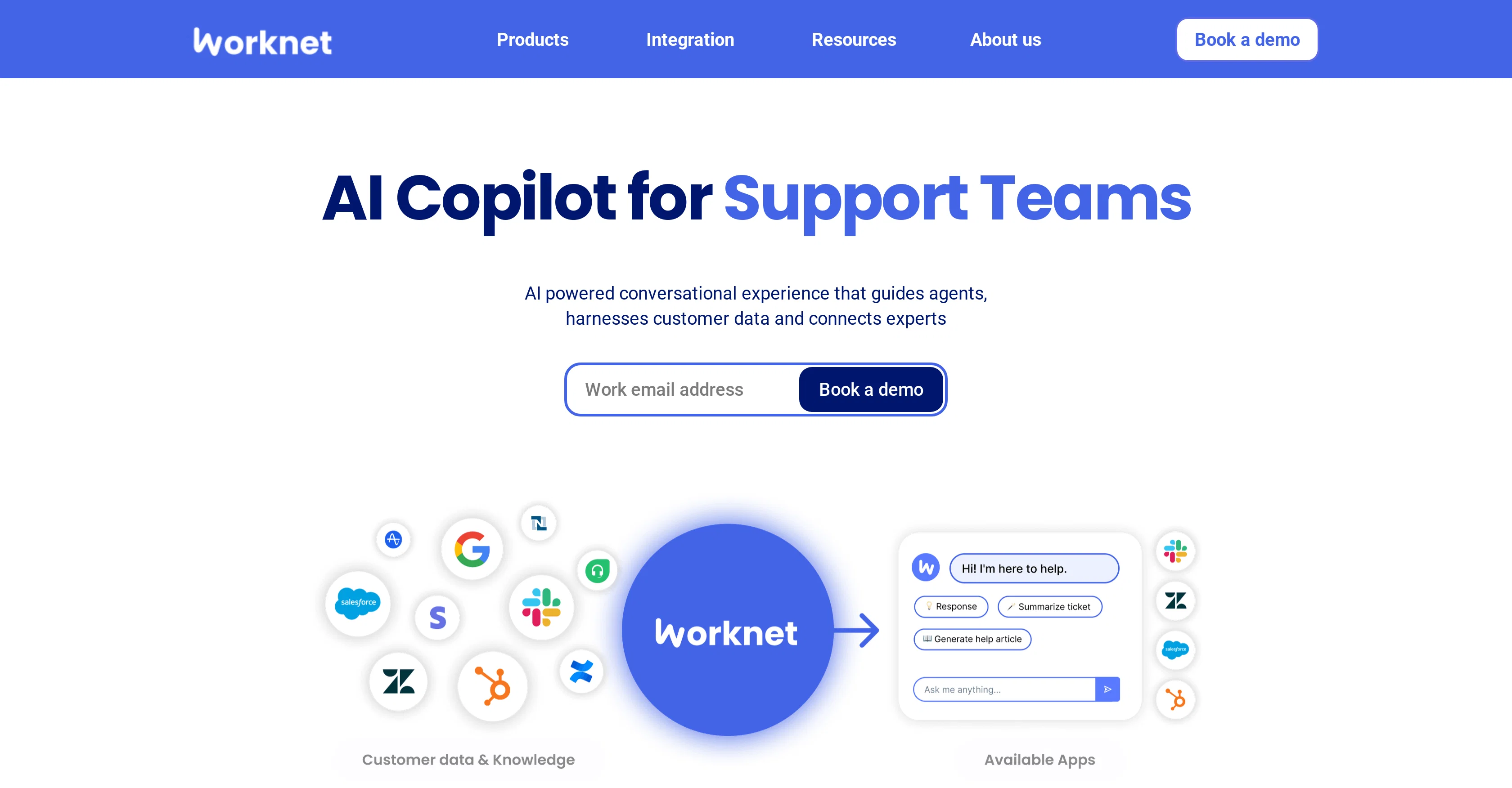 Worknet screenshot