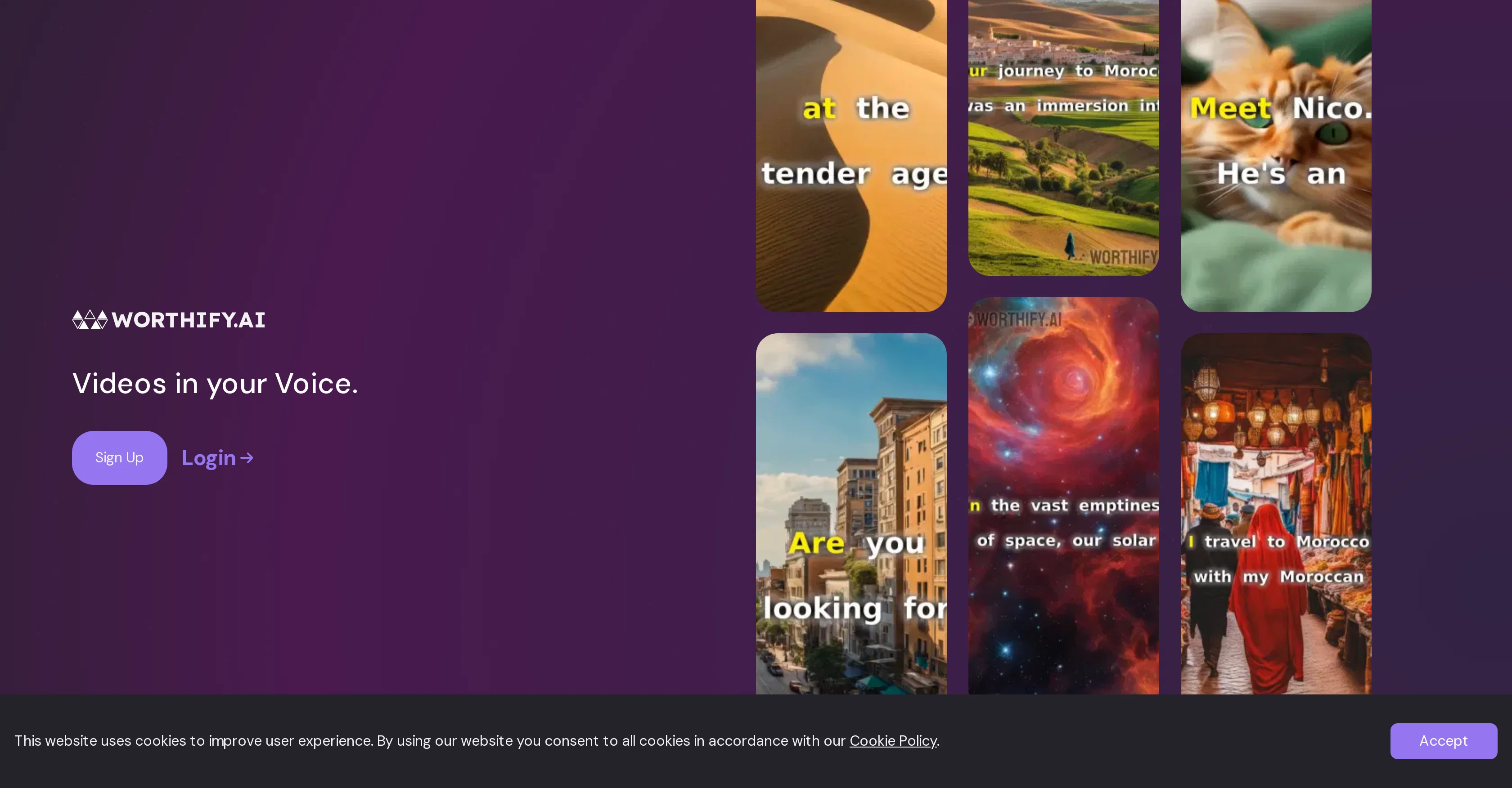 Worthify screenshot