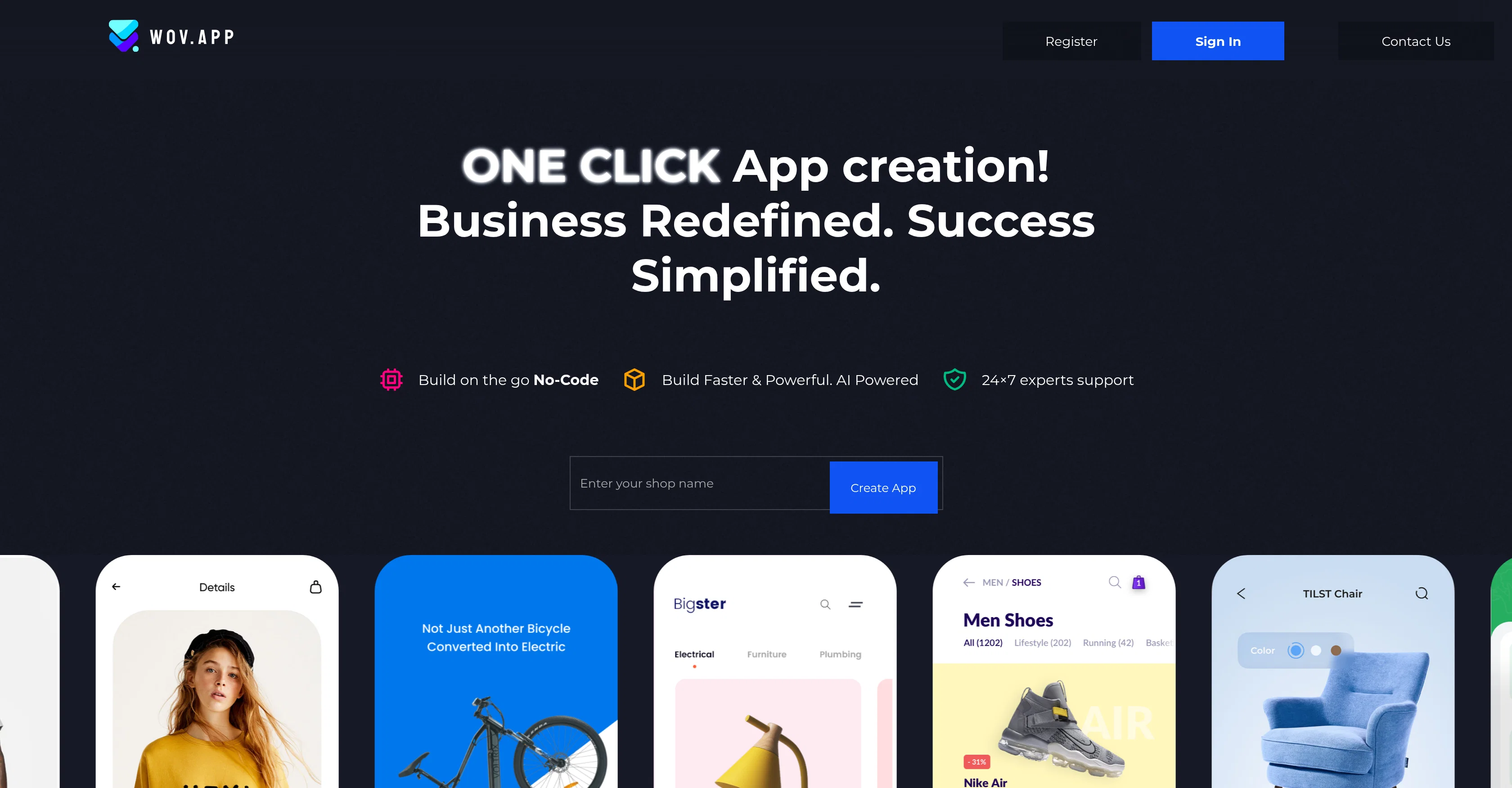 WOV.APP screenshot