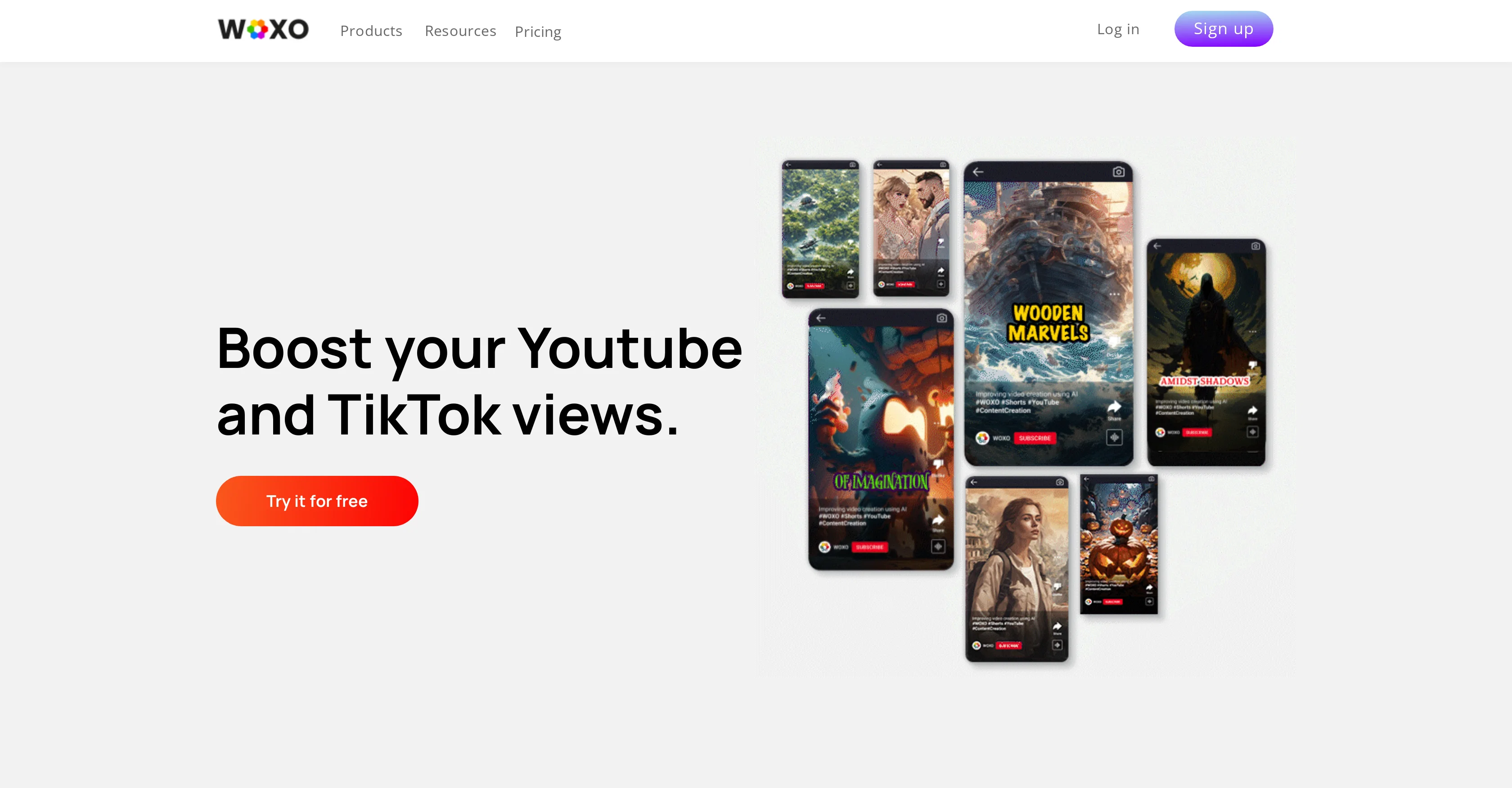 WOXO screenshot